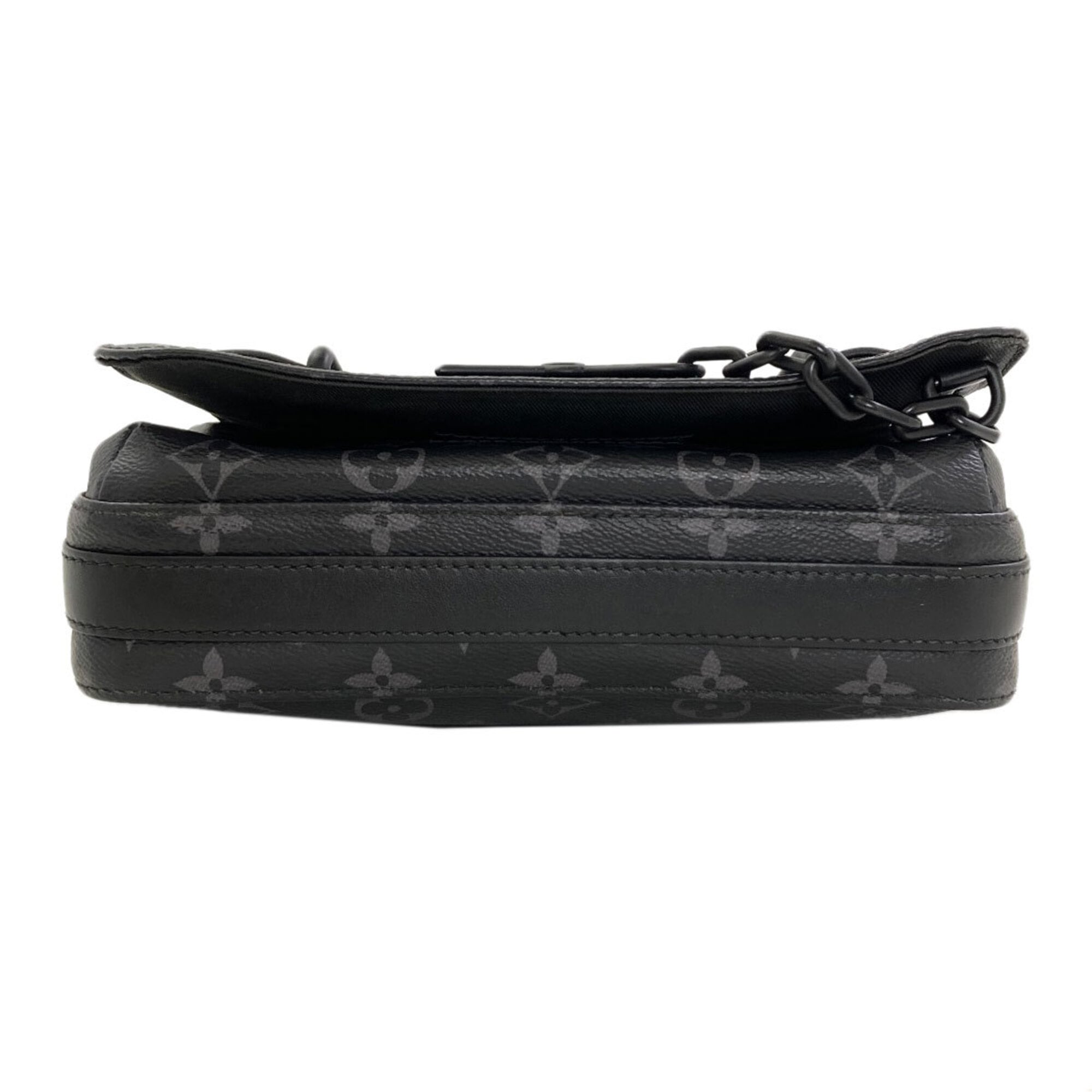 Louis Vuitton Black Monogram Eclipse Shoulder Bag (Pre-Owned)