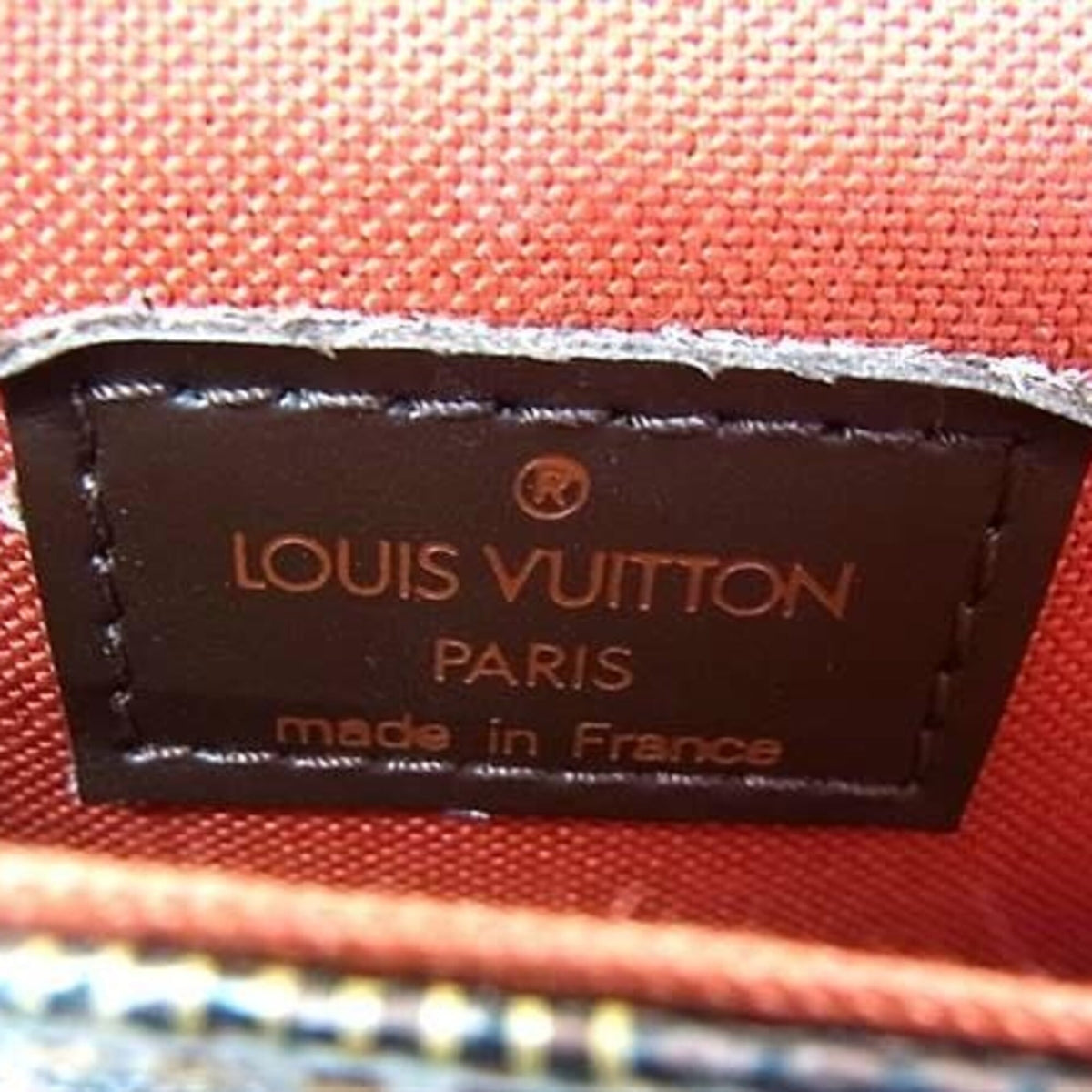 Louis Vuitton Brown Ebene Pvc Leather Shoulder Bag (Pre-Owned)