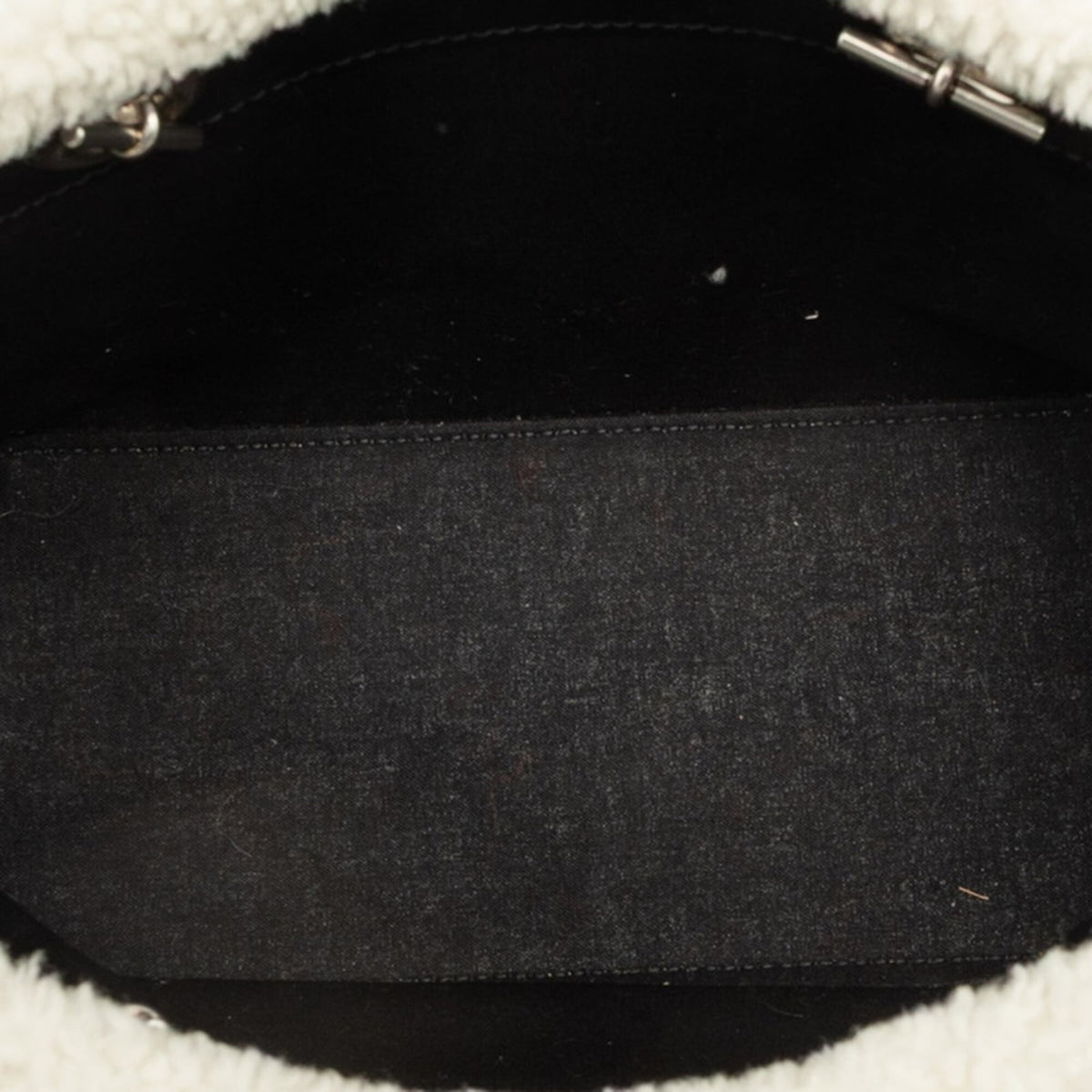 Balenciaga Black White Leather Tote Bag (Pre-Owned)