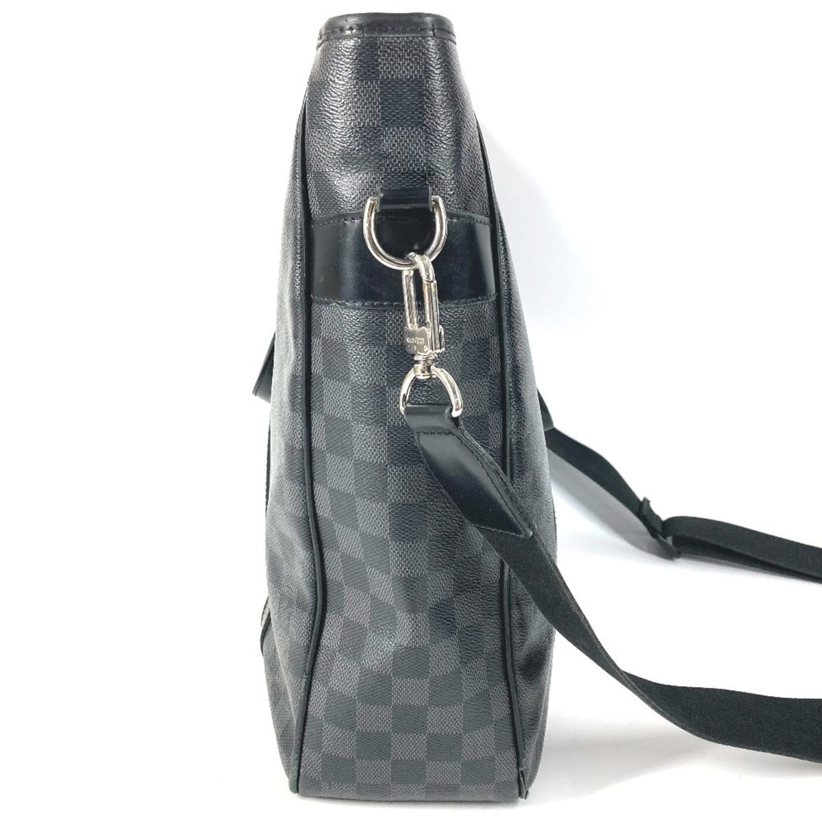 Louis Vuitton Black Damier Graphite Canvas Shoulder Bag Tote Bag (Pre-Owned)