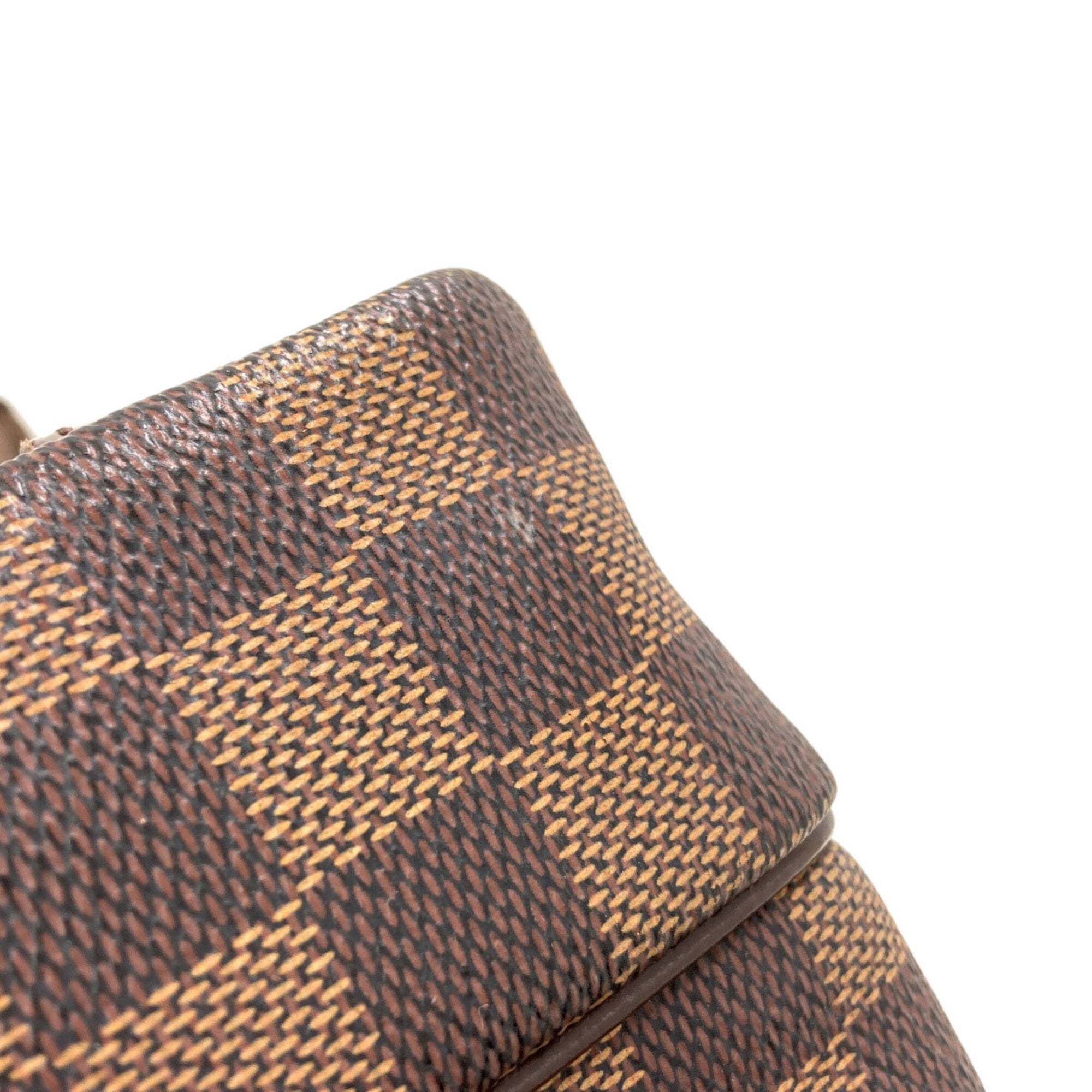 Louis Vuitton Damier Canvas Ebene Damier Canvas Shoulder Bag (Pre-Owned)
