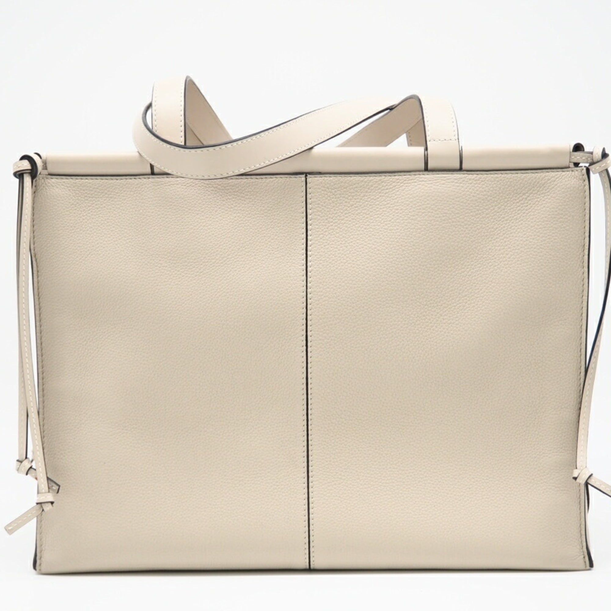 Loewe Beige Leather Tote Bag (Pre-Owned)