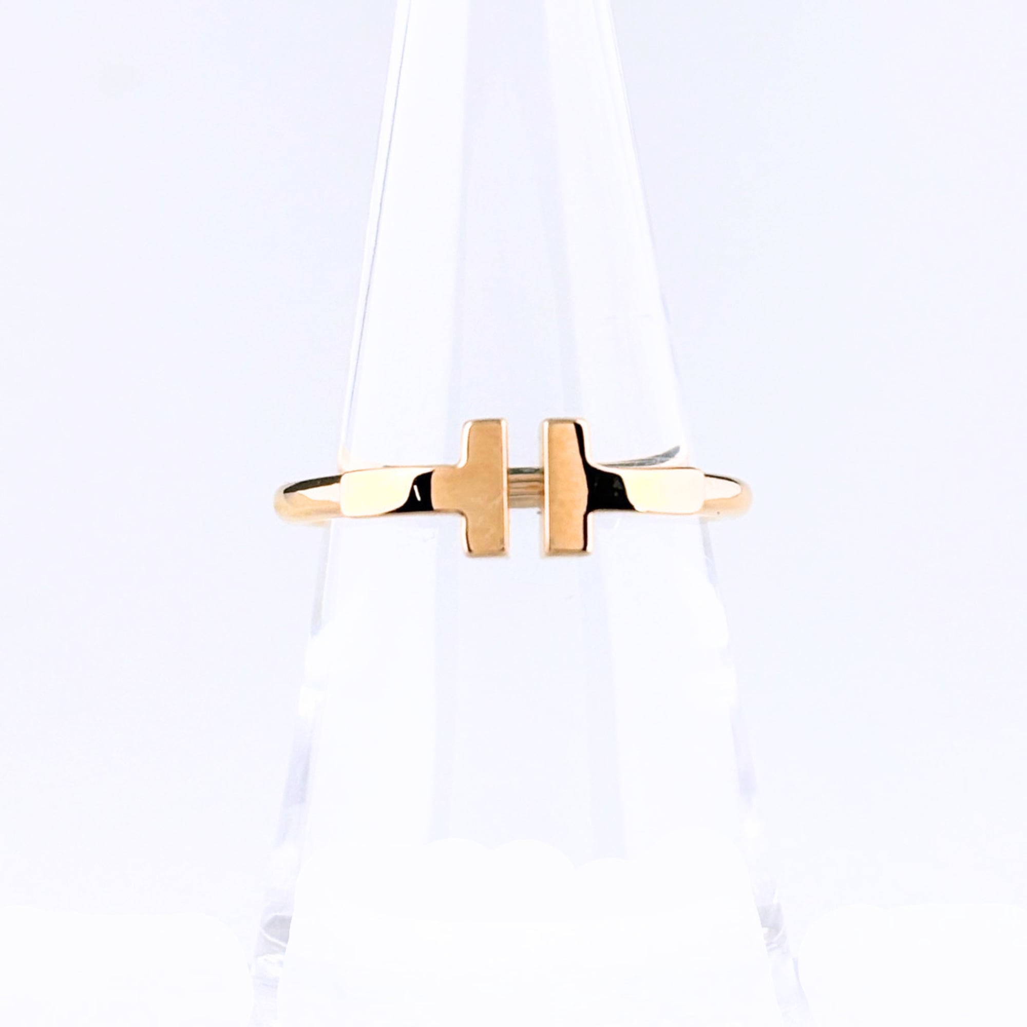 Tiffany Pink Gold (18K) Band Ring (Pre-Owned)
