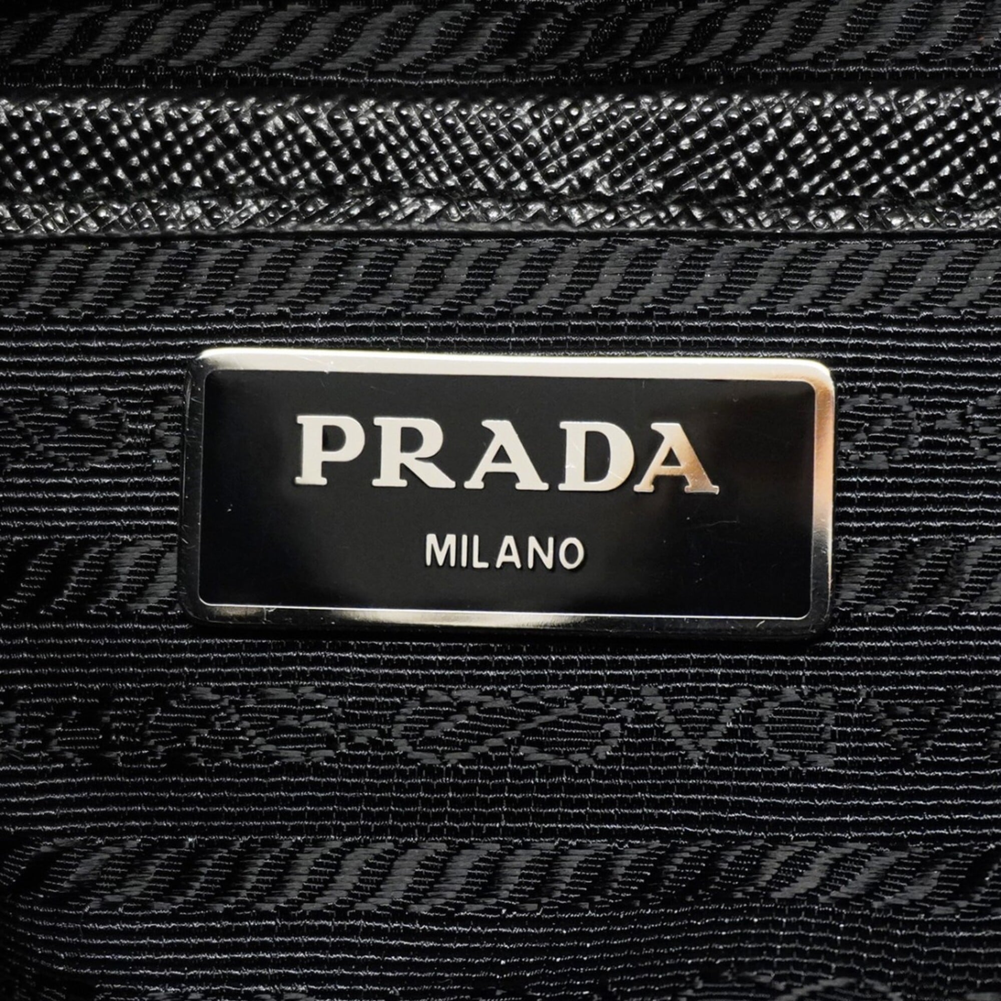 Prada Black Nylon Backpack (Pre-Owned)