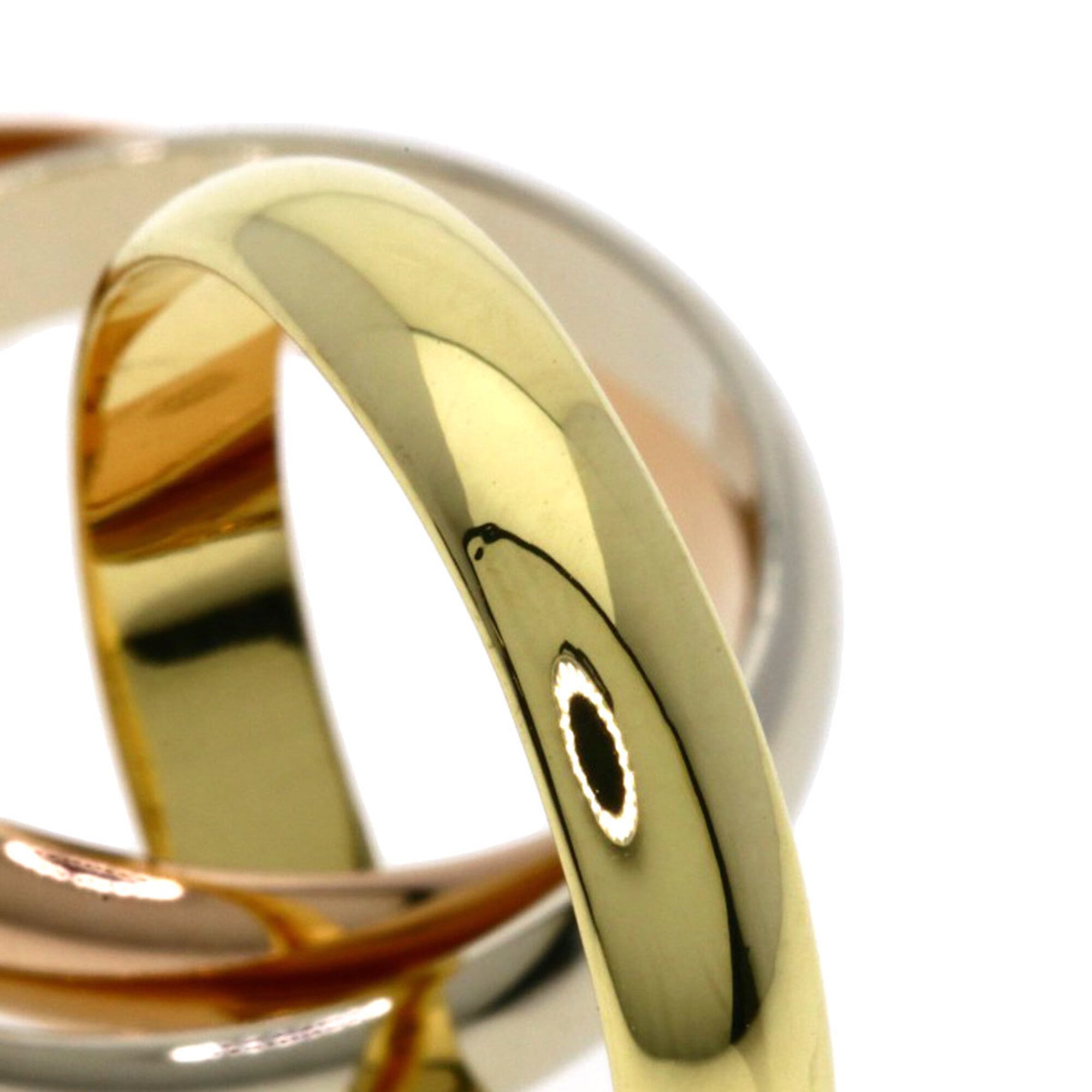 Cartier Yellow Gold (18K) Pink Gold (18K) White Gold (18K) Band Ring (Pre-Owned)