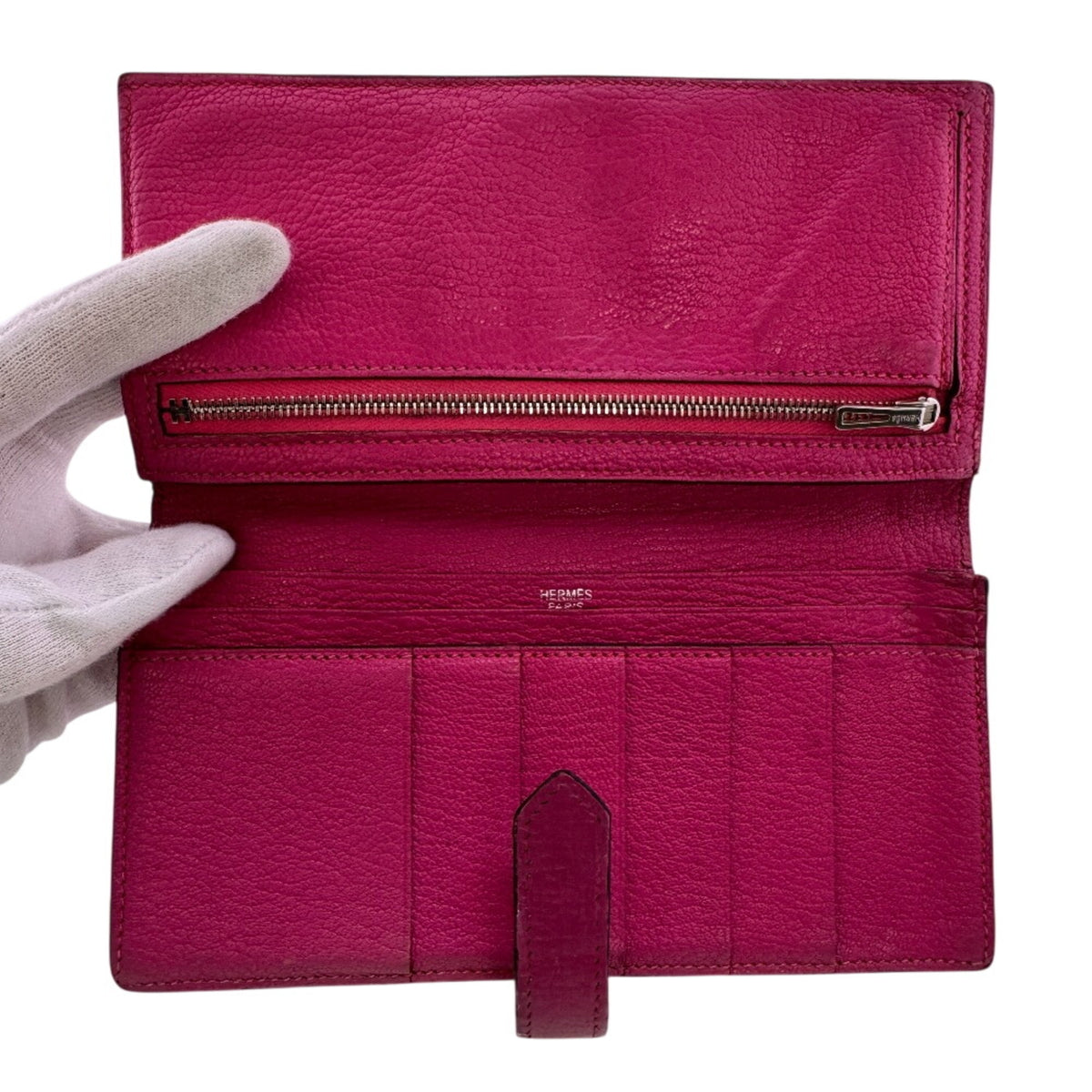 Hermes Pink Chevre Leather (Pre-Owned)