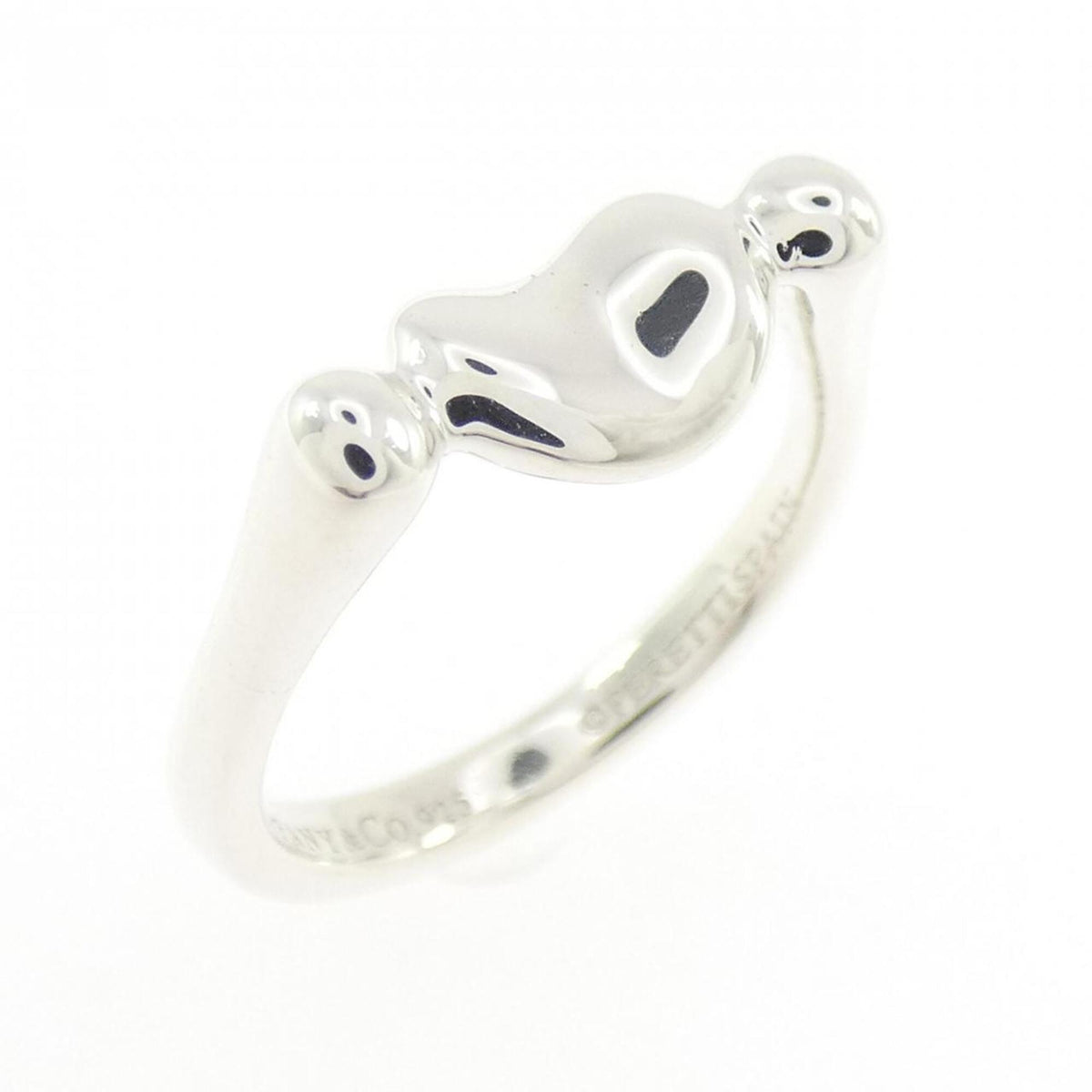 Tiffany Silver 925 Band Ring (Pre-Owned)