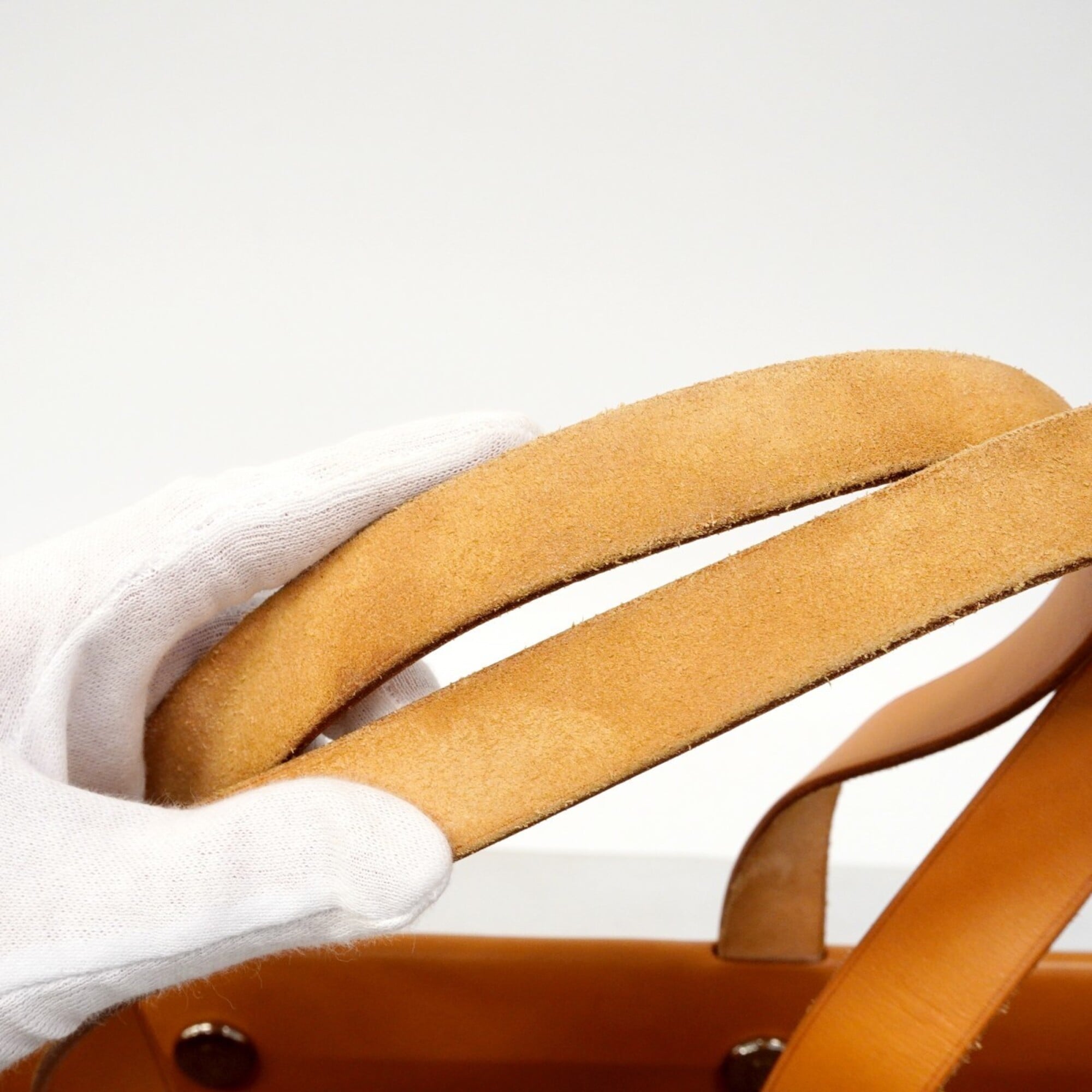 Hermes Natural Toile H Tote Bag (Pre-Owned)