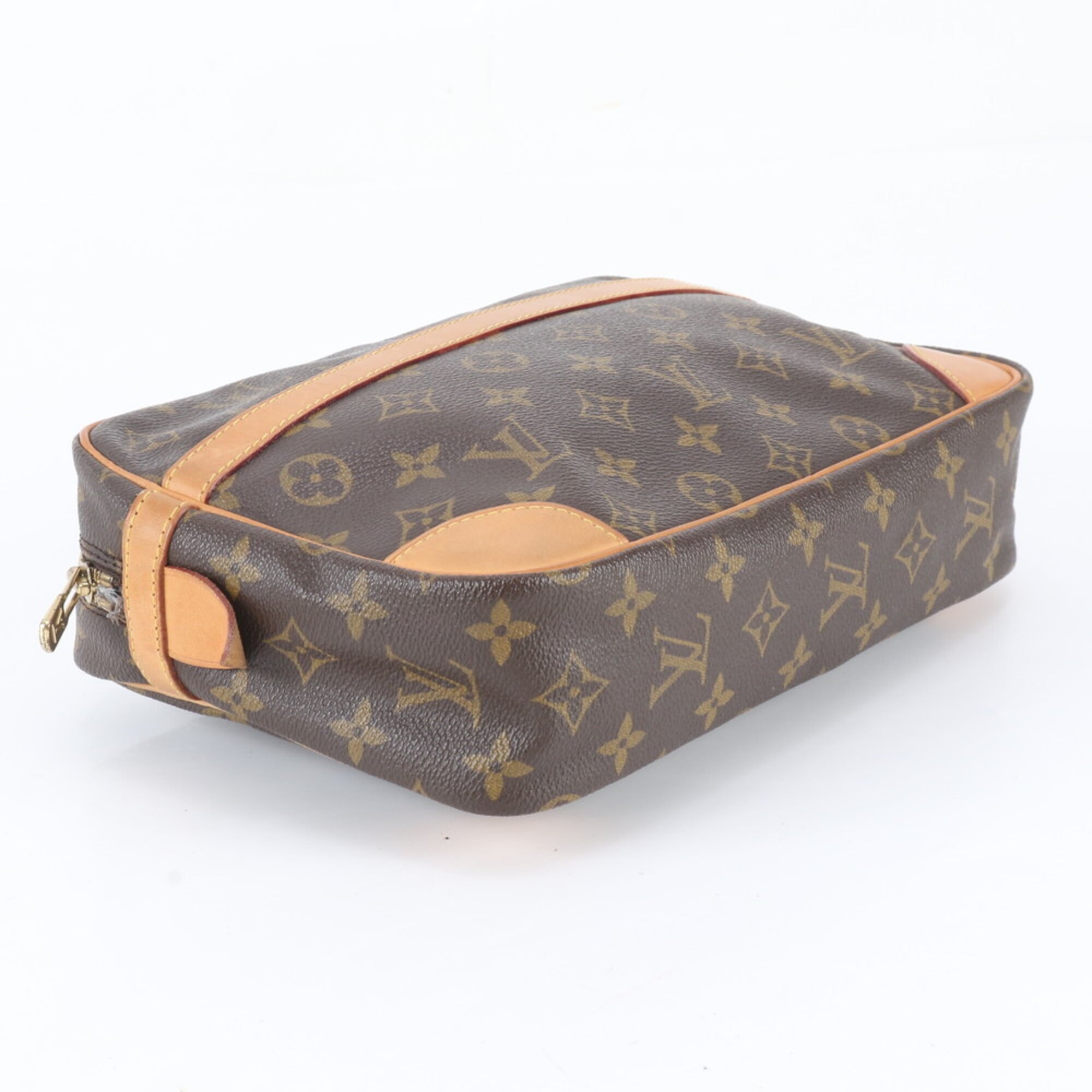 Louis Vuitton Brown Monogram Handbag Pouch (Pre-Owned)