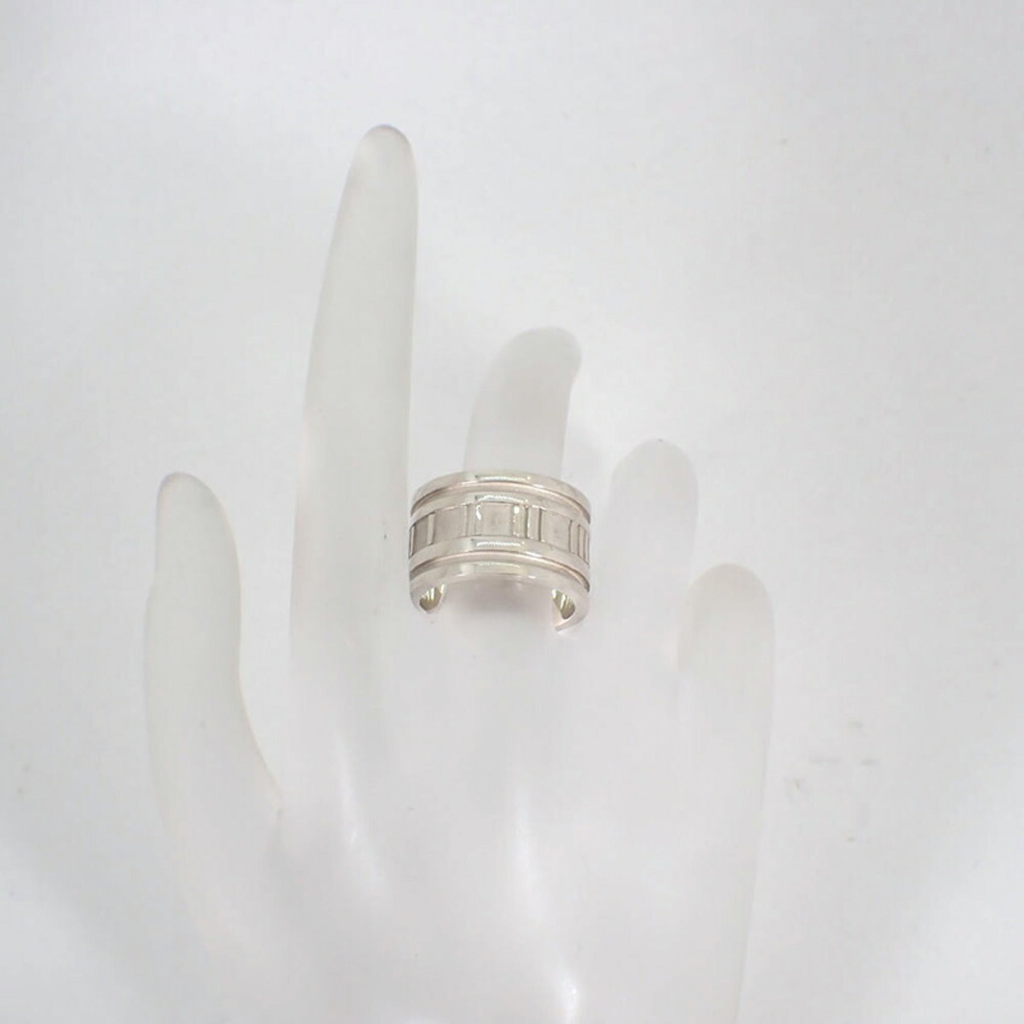 Tiffany Sterling Silver 925 Band Ring (Pre-Owned)