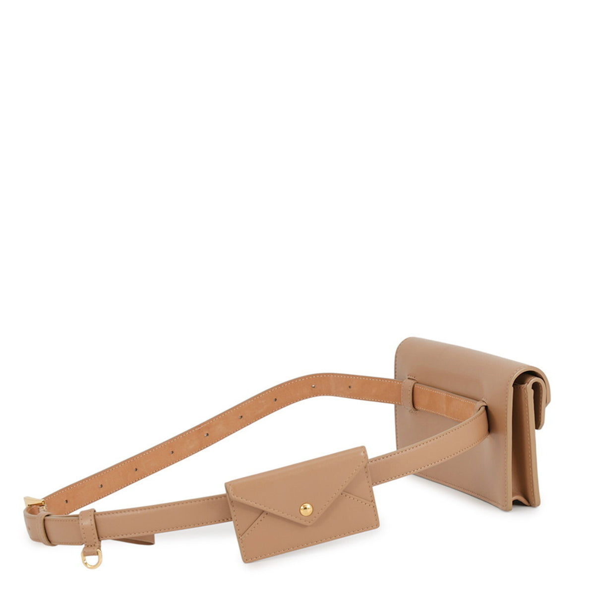Burberry Brown Leather Fanny Pack (Pre-Owned)
