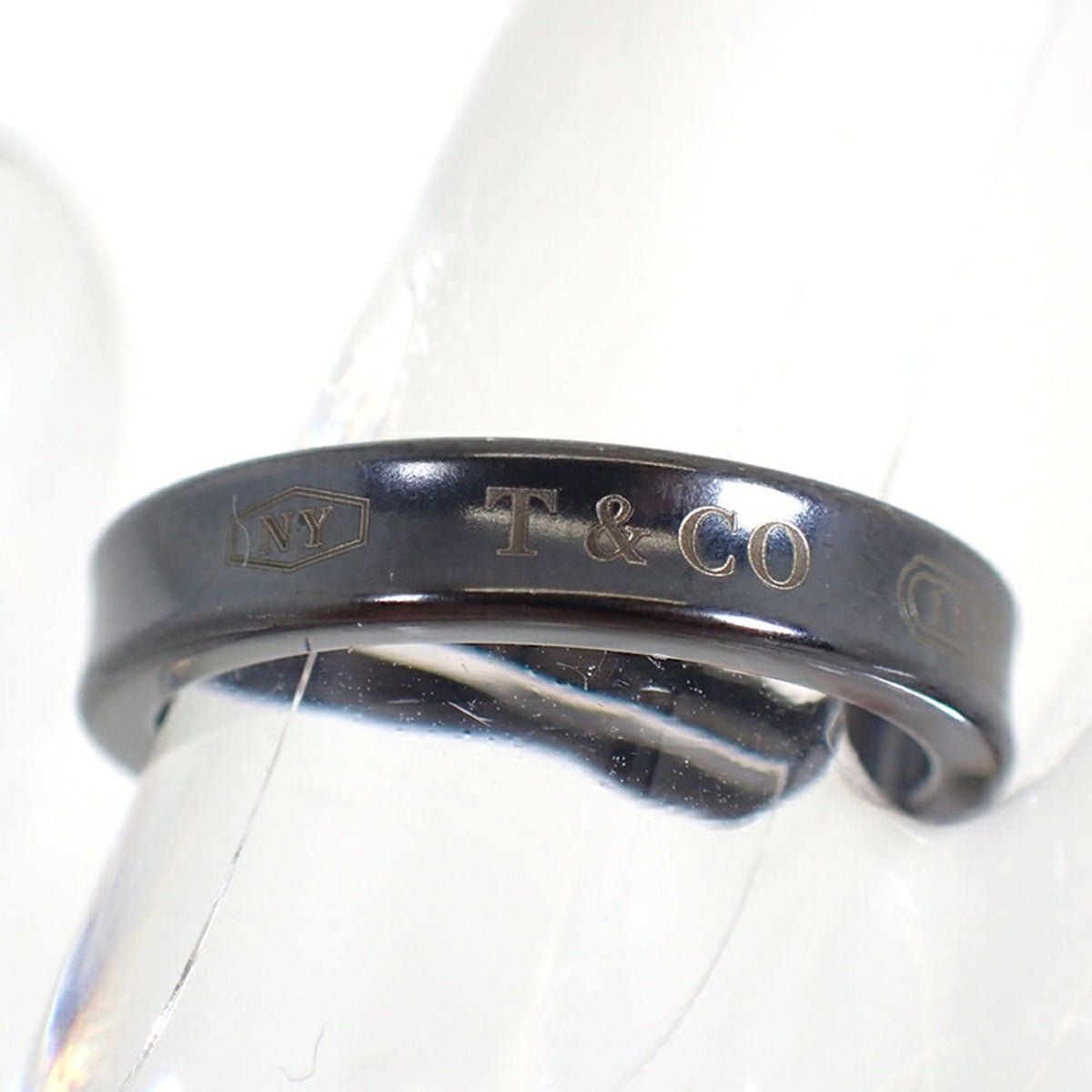 Tiffany Titanium Band Ring (Pre-Owned)