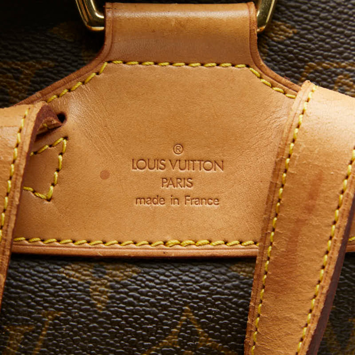 Louis Vuitton Brown Pvc Leather Backpack (Pre-Owned)