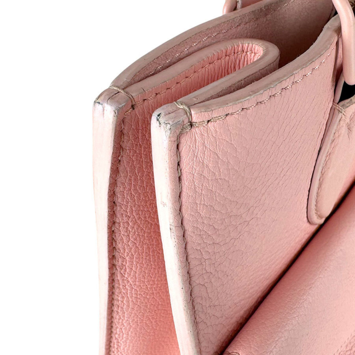 Louis Vuitton Pink Leather Handbag Shoulder Bag (Pre-Owned)