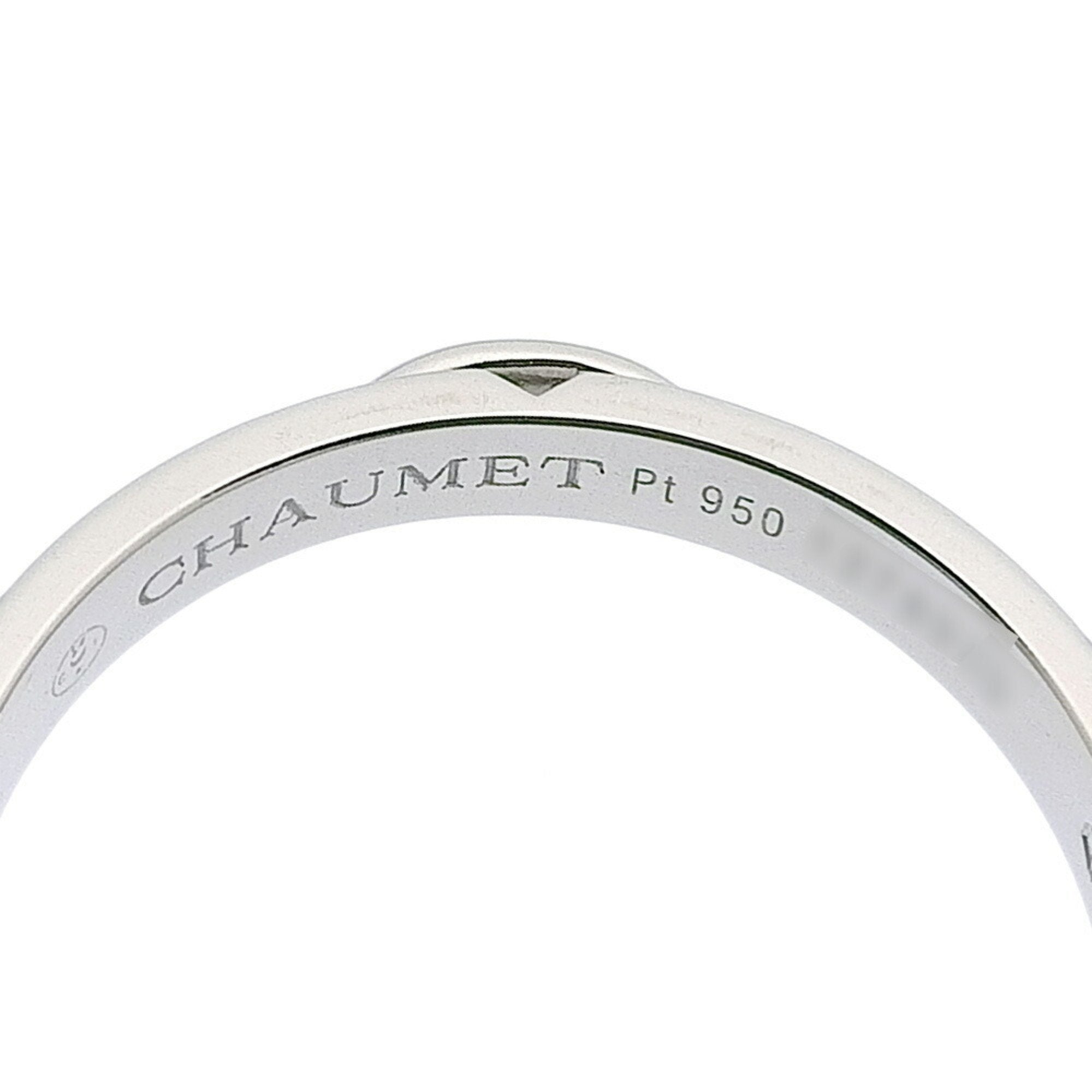Chaumet Platinum 950 Band Ring (Pre-Owned)