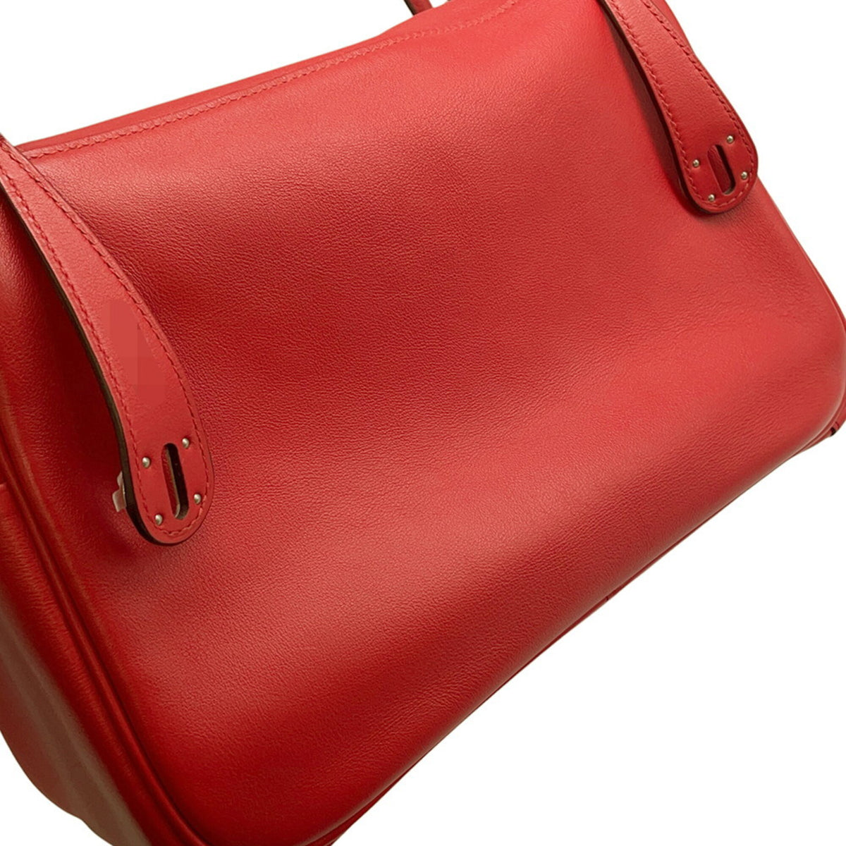 Hermes Red Color Swift Leather Handbag (Pre-Owned)
