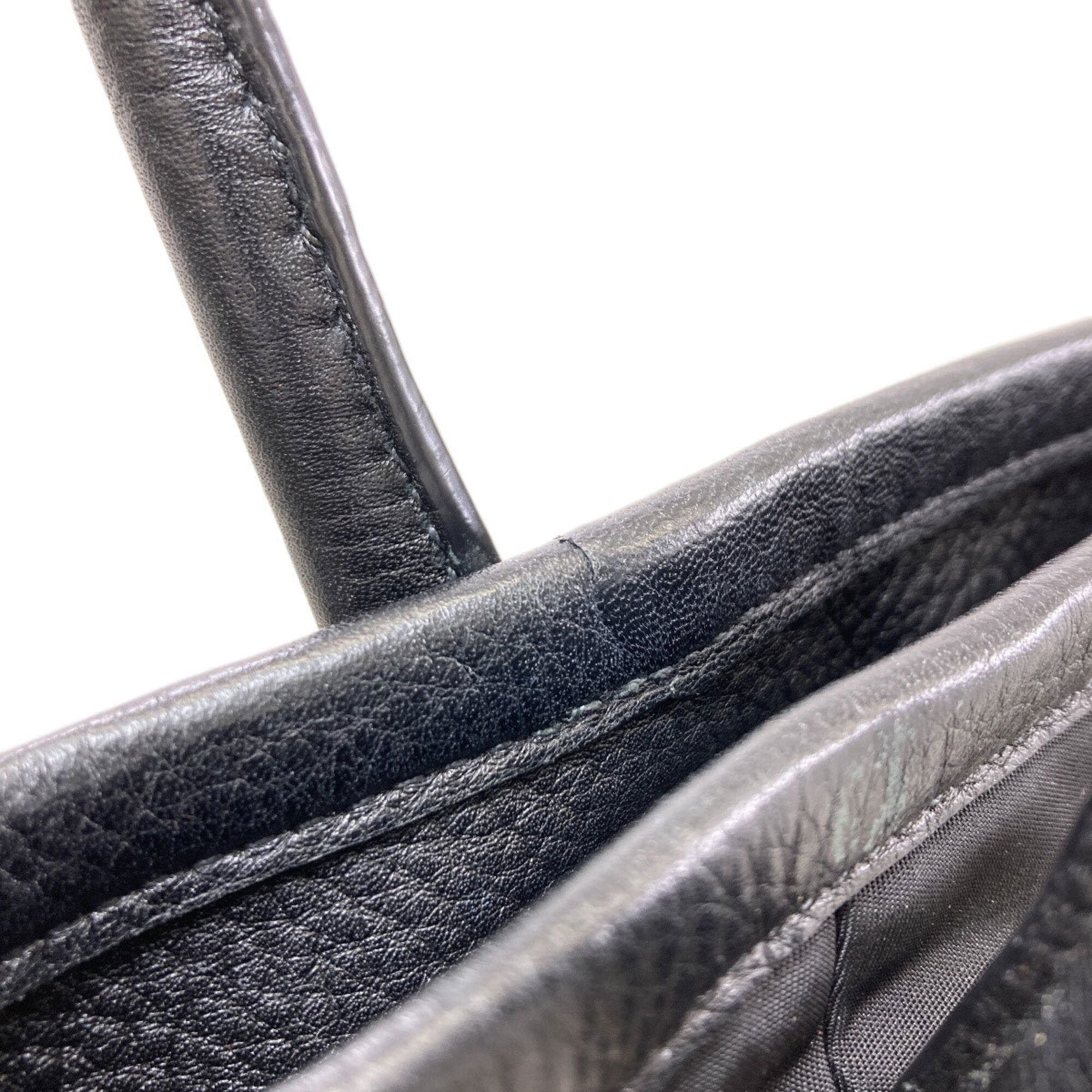 Prada Black Nylon Tote Bag (Pre-Owned)