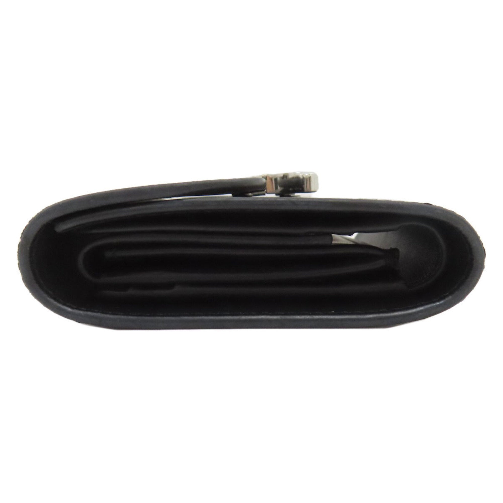 Celine Black Leather Wallet (Tri-Fold) (Pre-Owned)