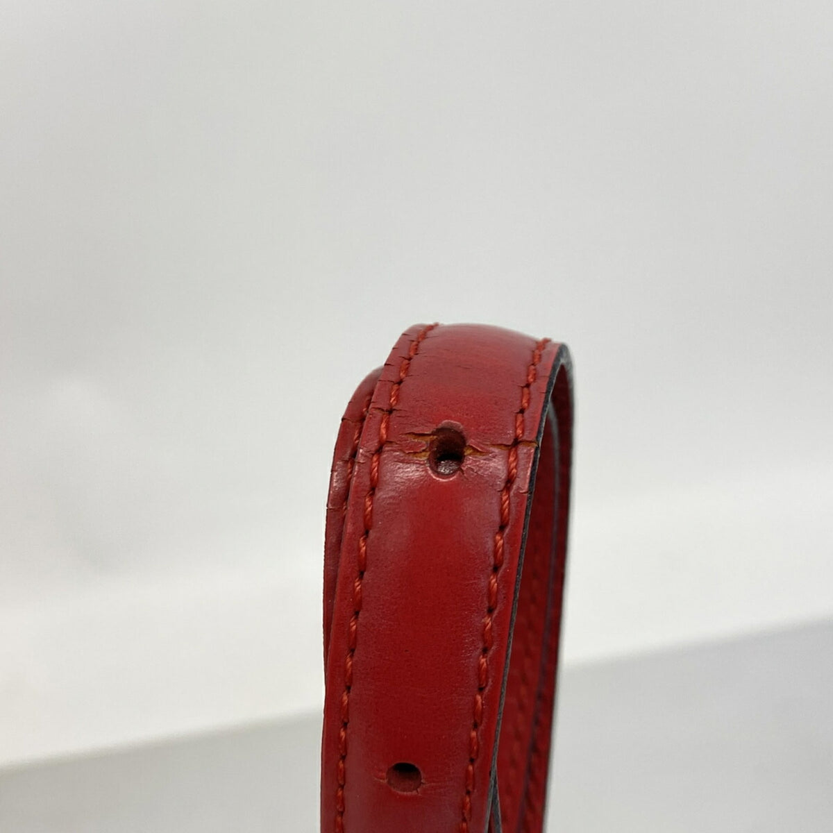 Louis Vuitton Castilian Red Handbag (Pre-Owned)