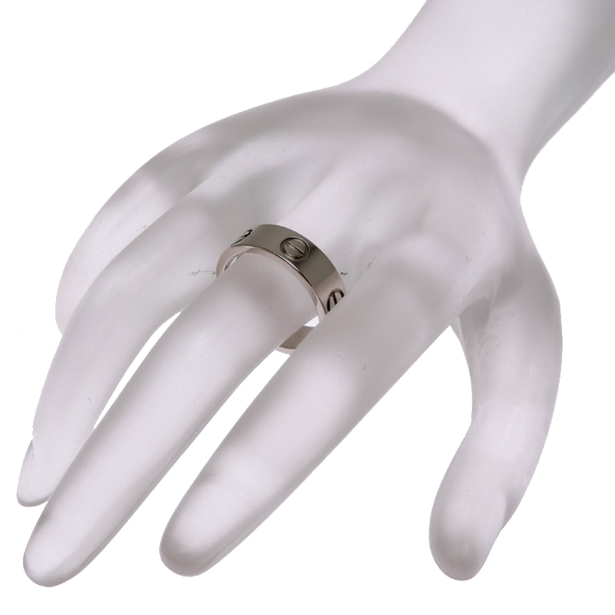 Cartier White Gold (18K) Band Ring (Pre-Owned)