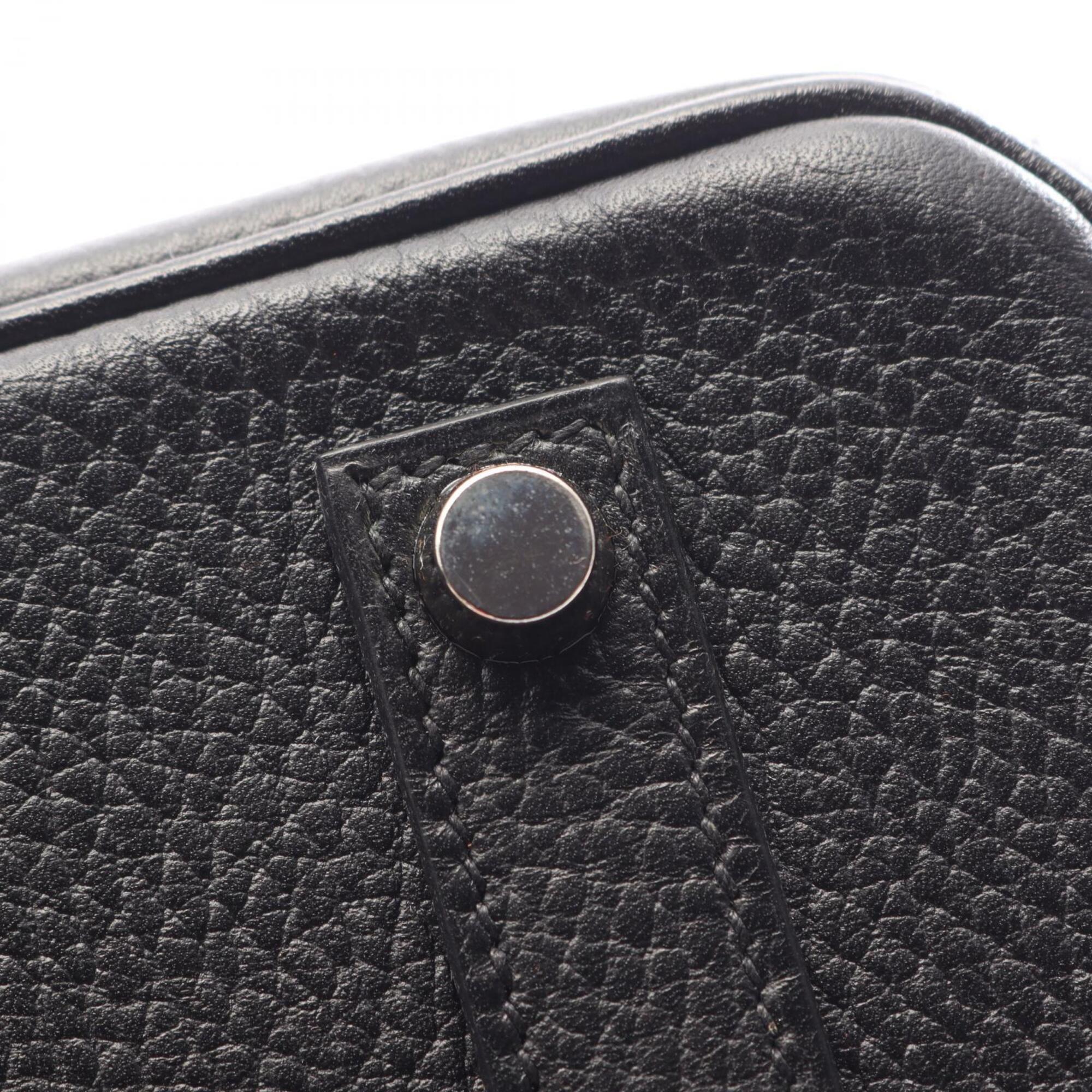 Hermes Black Ardennes Leather Leather Handbag (Pre-Owned)