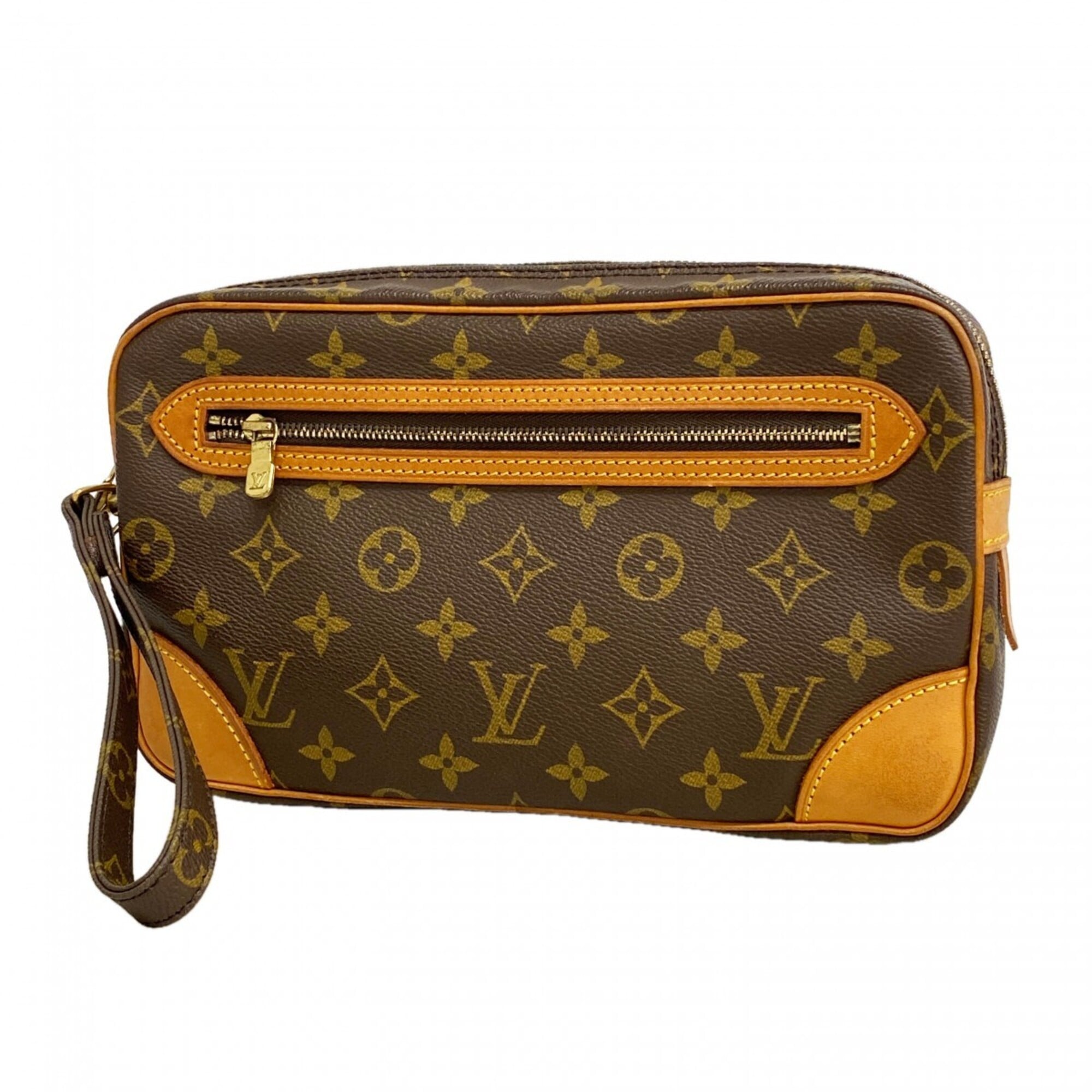 Louis Vuitton Brown Clutch Bag (Pre-Owned)