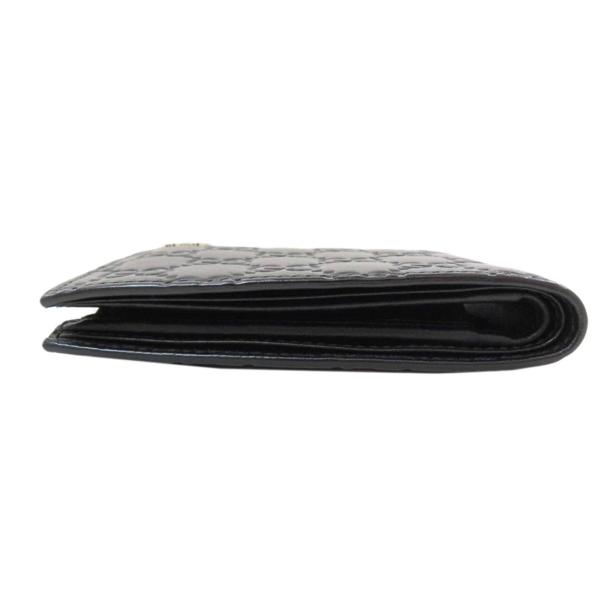 Gucci Black Leather Wallet (Bi-Fold) (Pre-Owned)