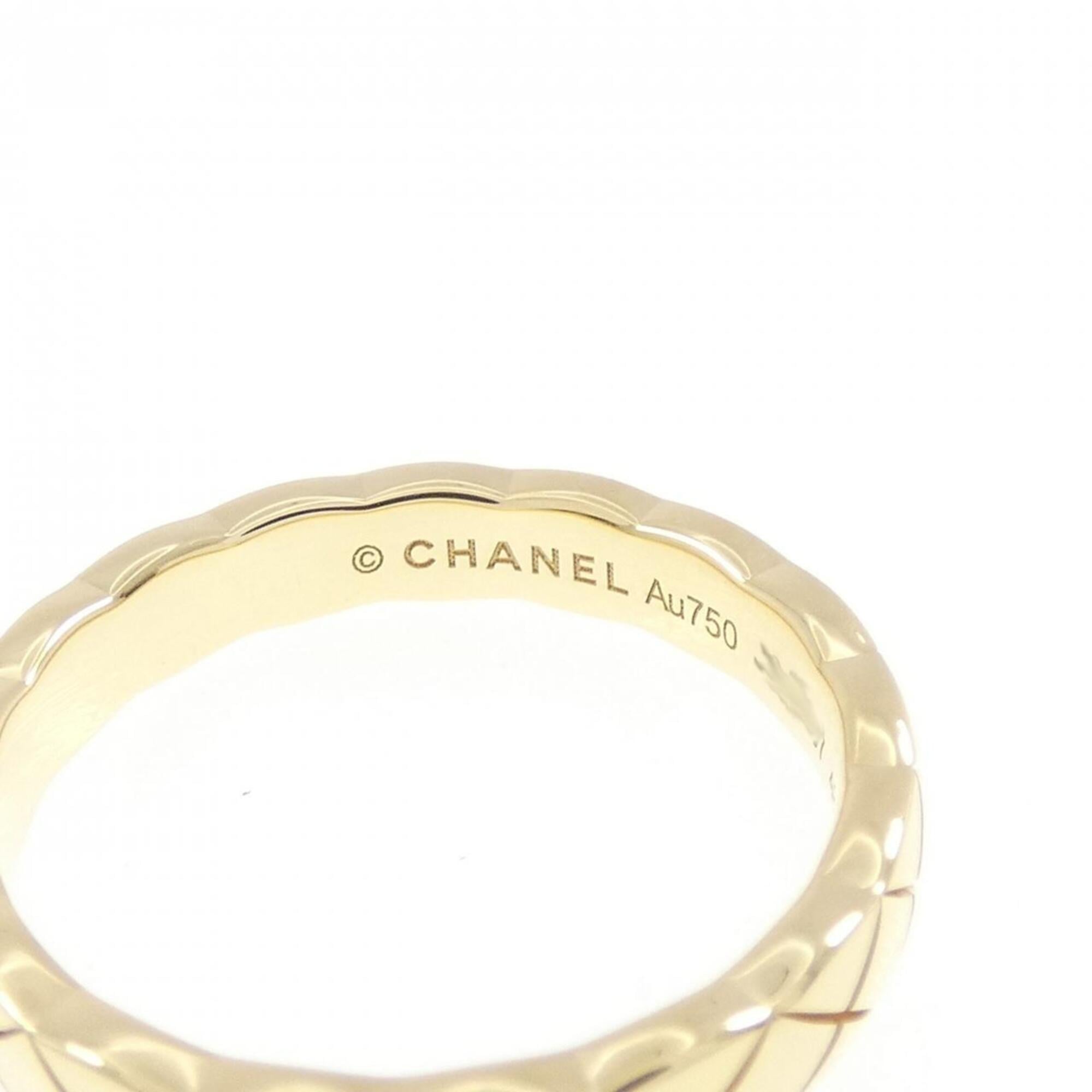 Chanel Yellow Gold (18K) Band Ring (Pre-Owned)