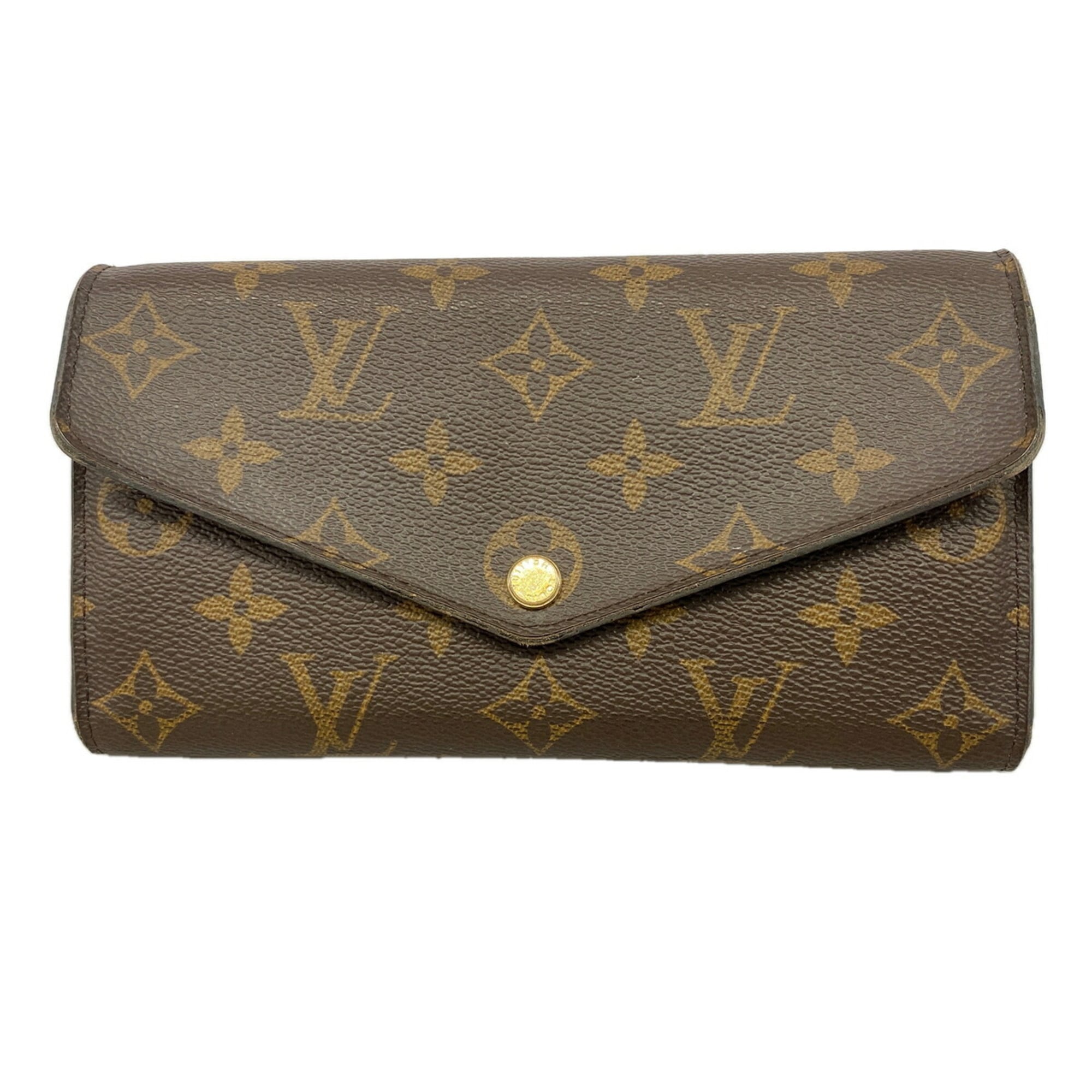 Louis Vuitton Brown Long Wallet (Bi-Fold) (Pre-Owned)
