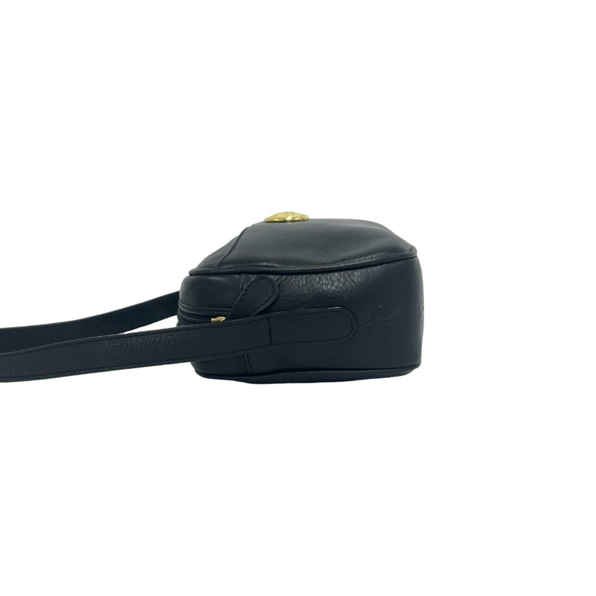 Burberry Black Leather Shoulder Bag (Pre-Owned)