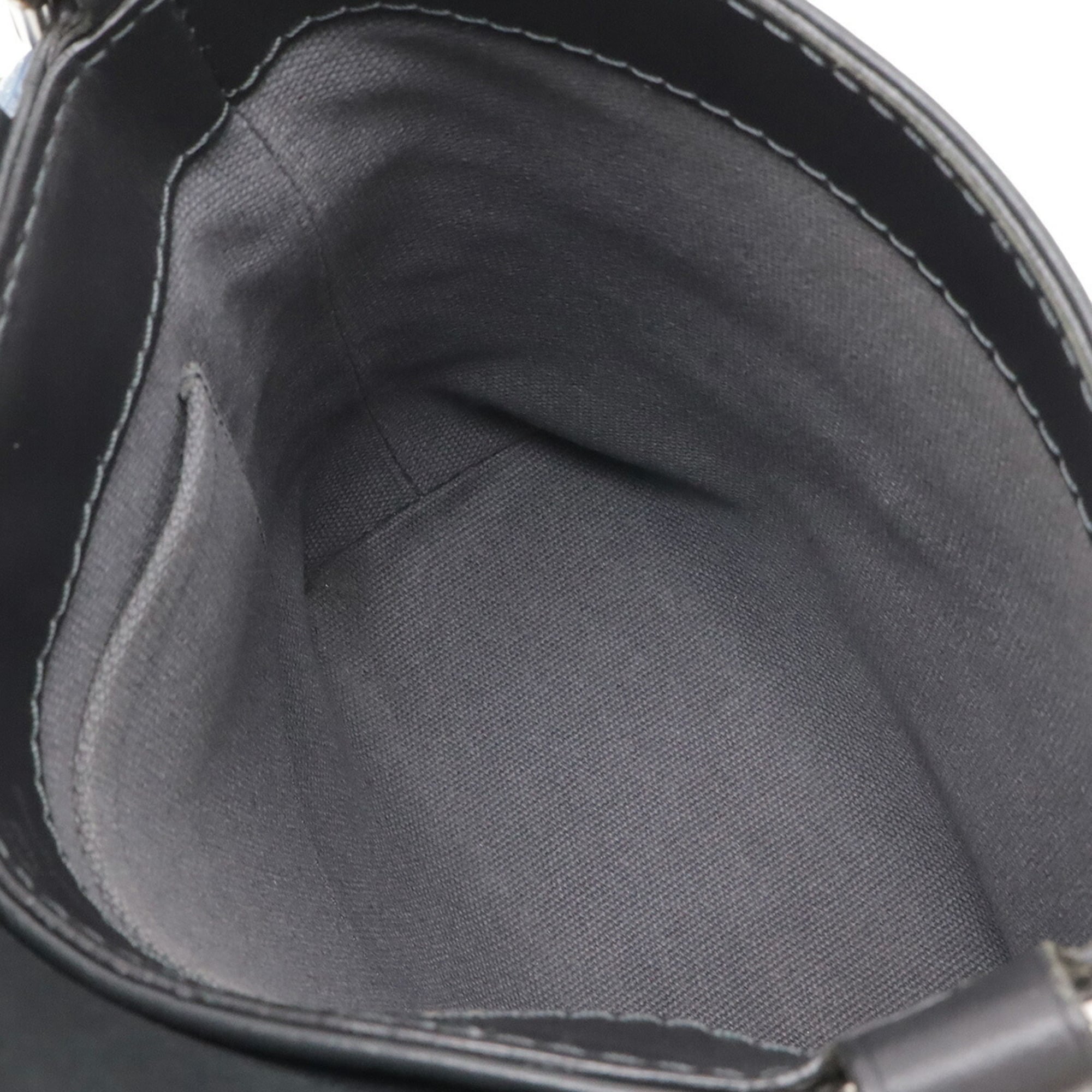 Louis Vuitton Basalt Leather Pochette Shoulder Bag (Pre-Owned)