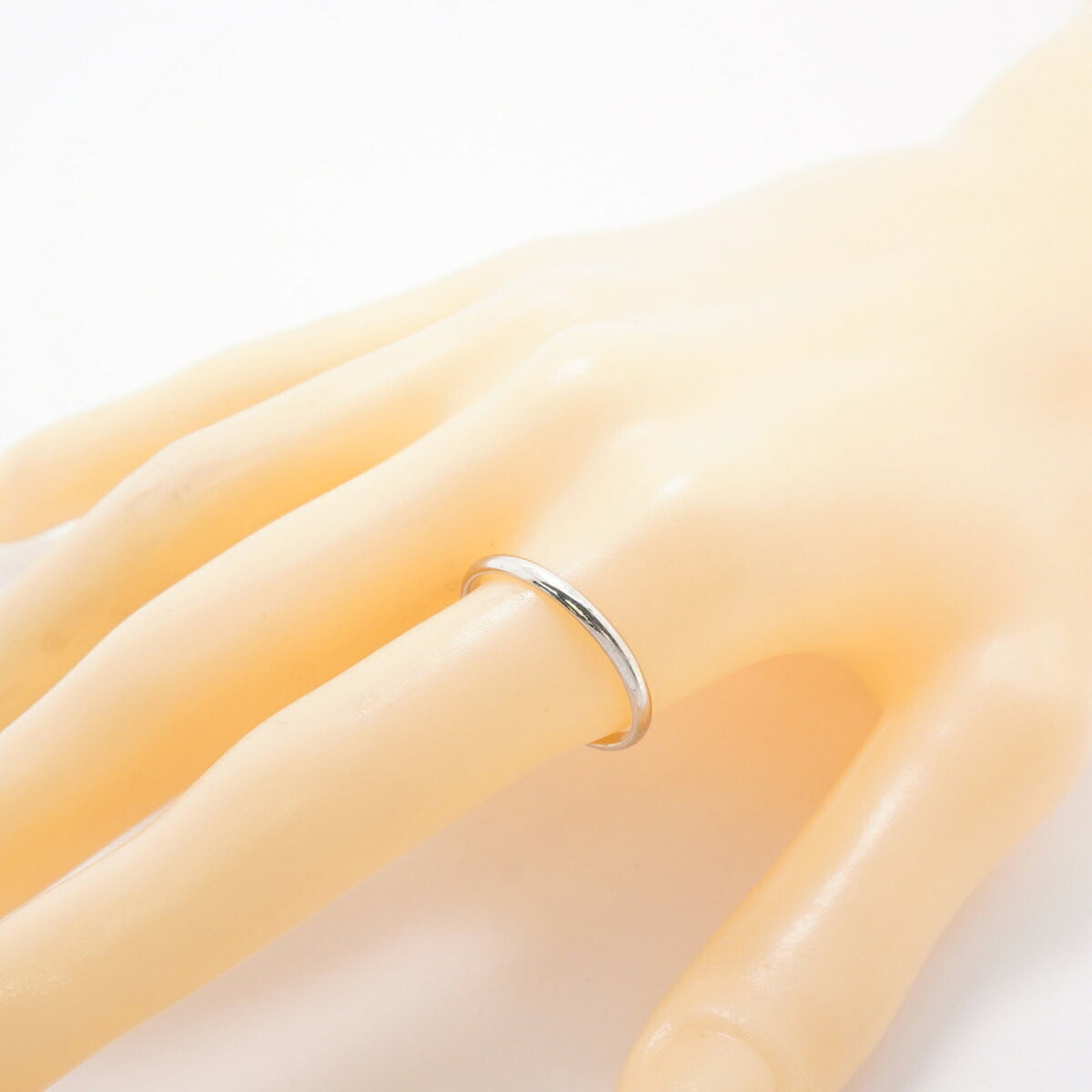 Tiffany Platinum 950 Band Ring (Pre-Owned)