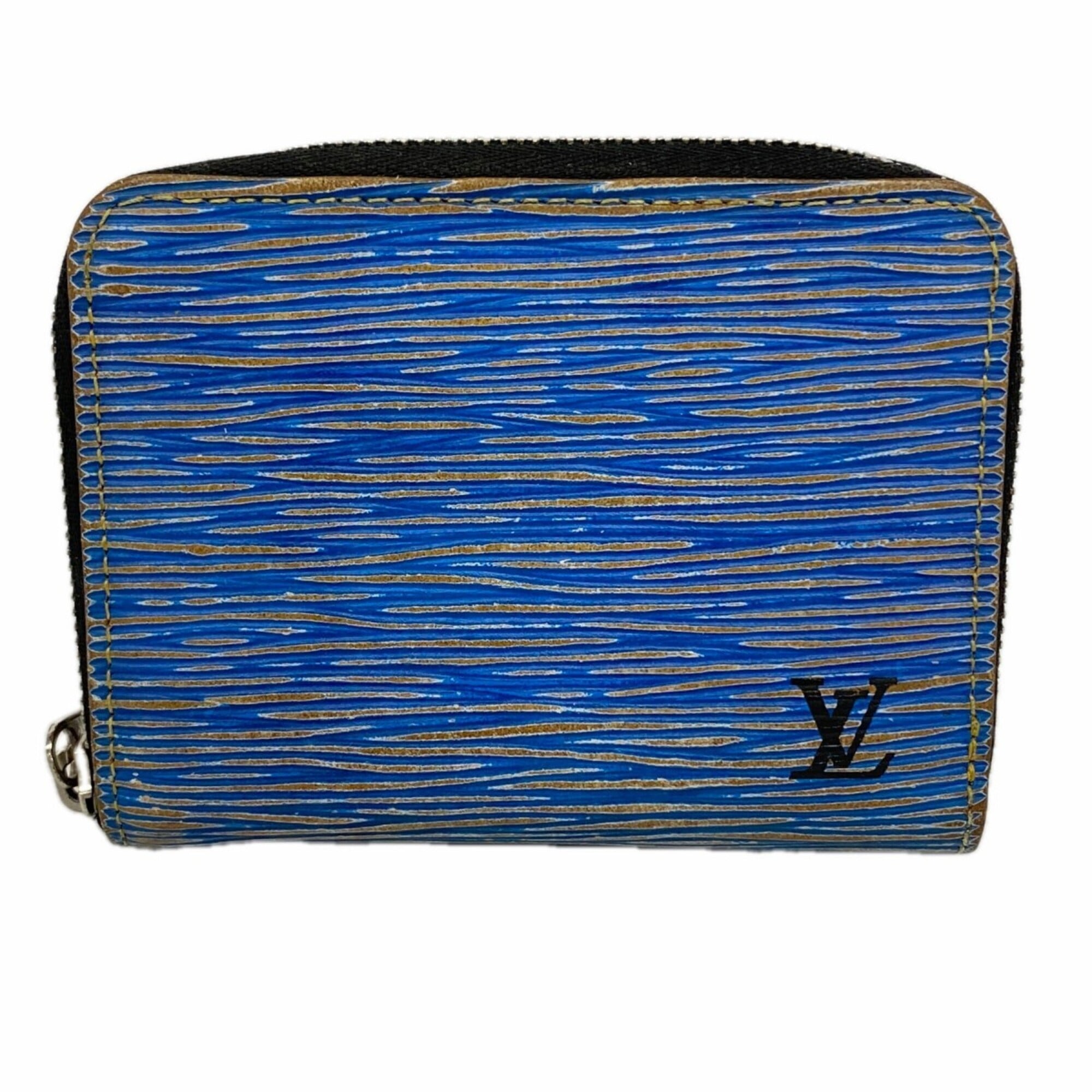 Louis Vuitton Blue Coin Purse/Coin Case (Pre-Owned)