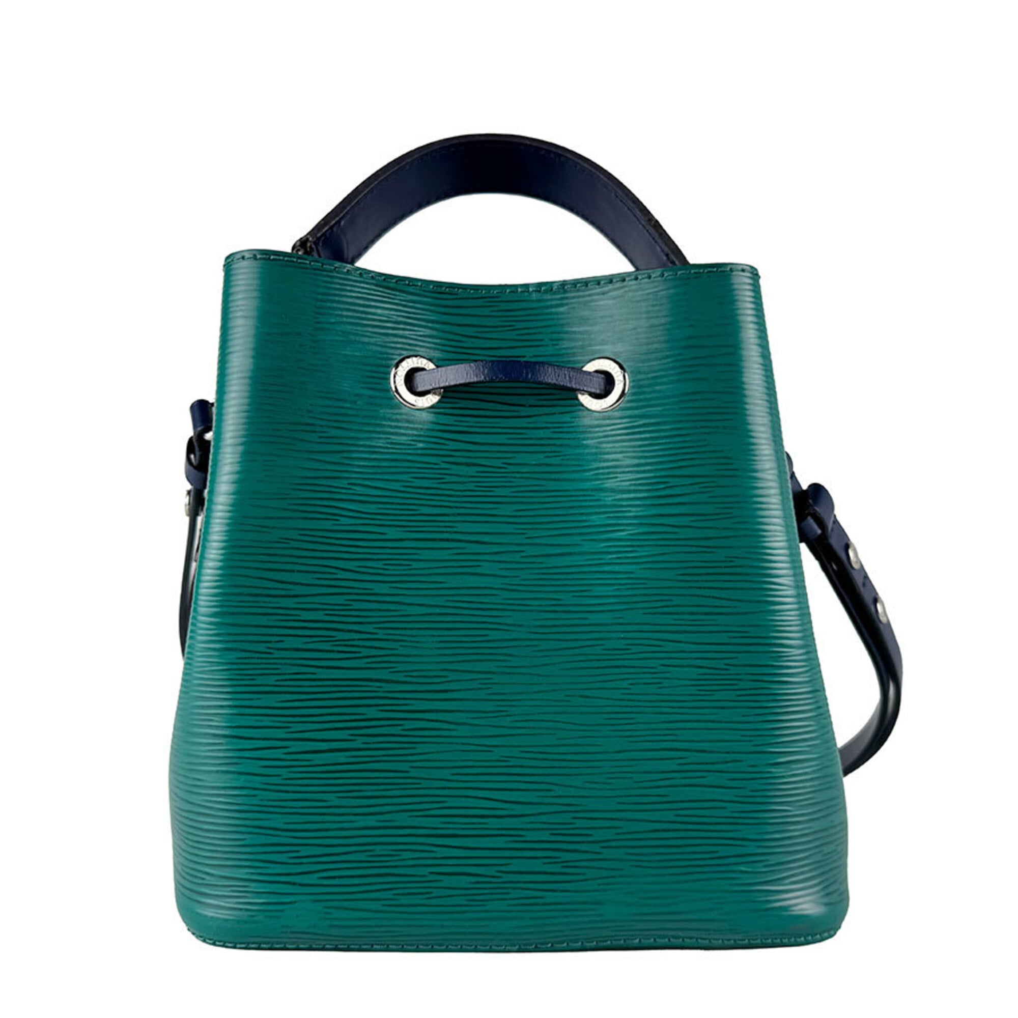 Louis Vuitton Green Navy Epi Leather Handbag Shoulder Bag (Pre-Owned)