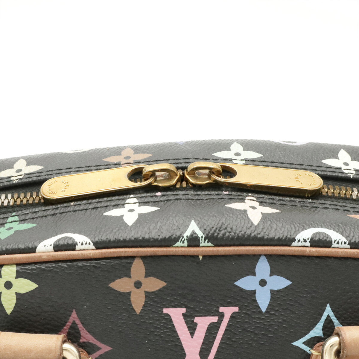 Louis Vuitton Black Monogram Multi-Color Noir Monogram Multicolore Handbag (Pre-Owned)