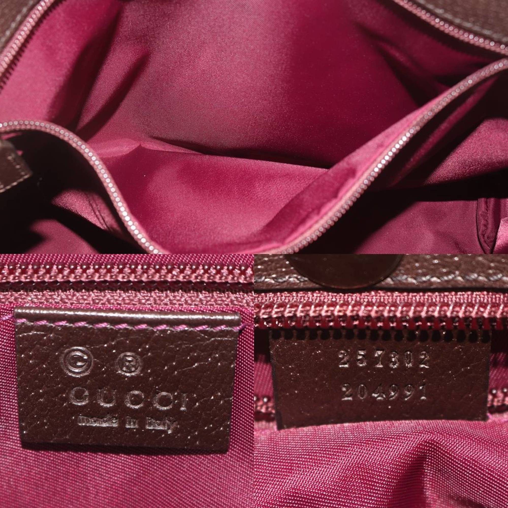 Gucci Brown Gg Canvas Tote Bag (Pre-Owned)