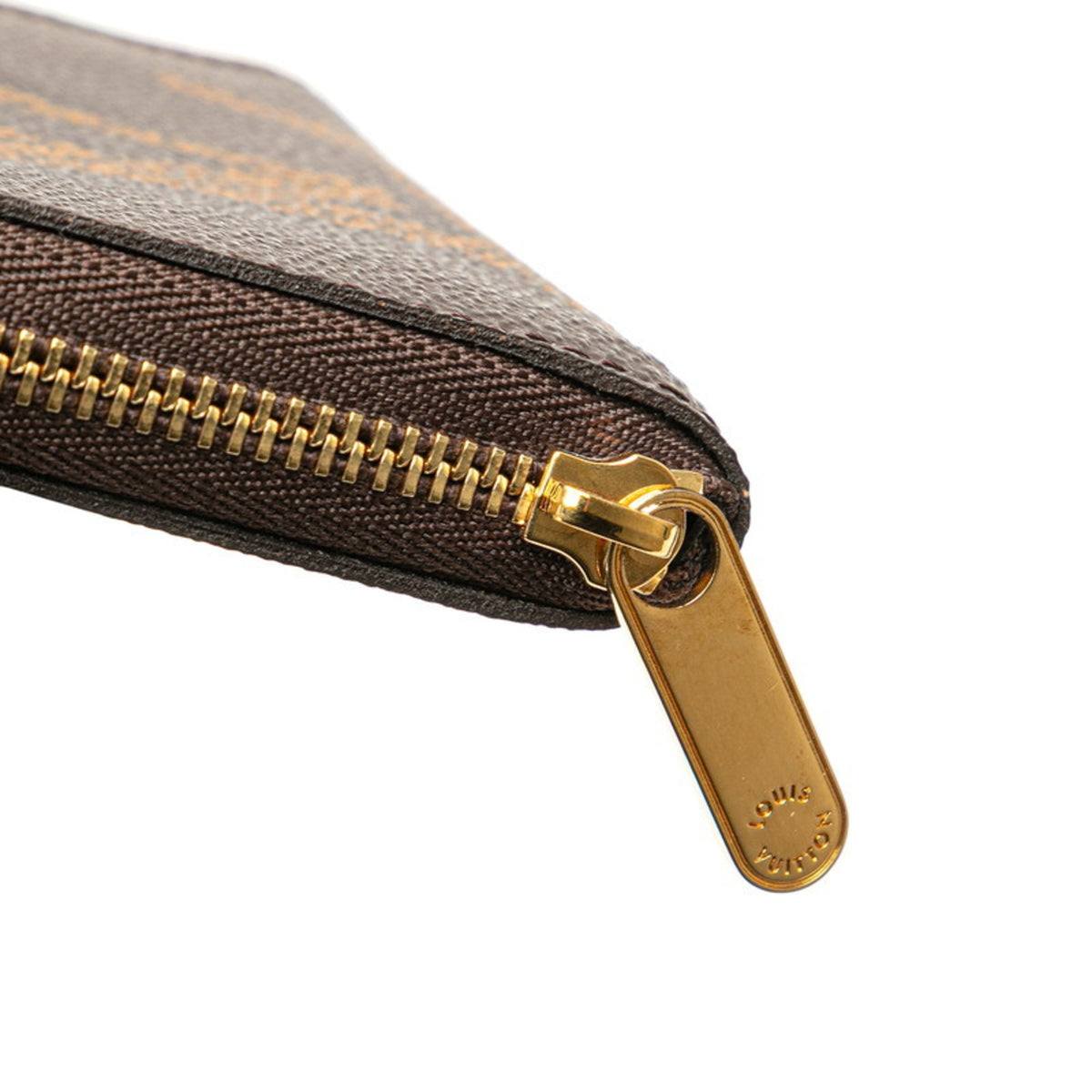 Louis Vuitton Brown Pvc Leather Coin Purse/Coin Case (Pre-Owned)