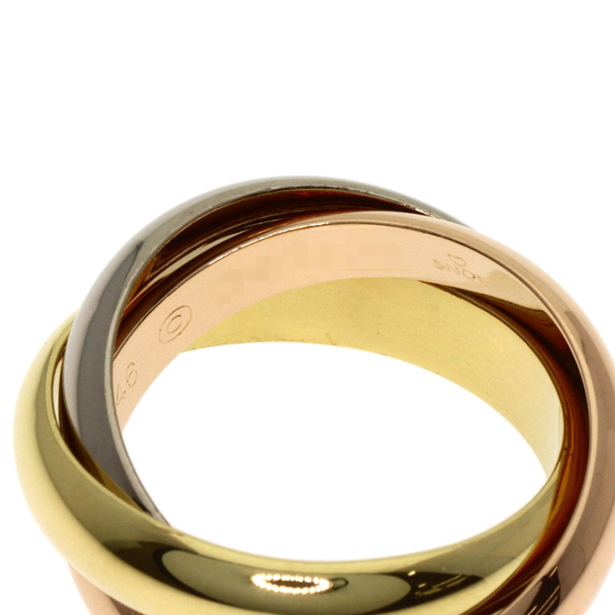 Cartier Trinity Yellow Gold (18K) Pink Gold (18K) White Gold (18K) Band Ring (Pre-Owned)