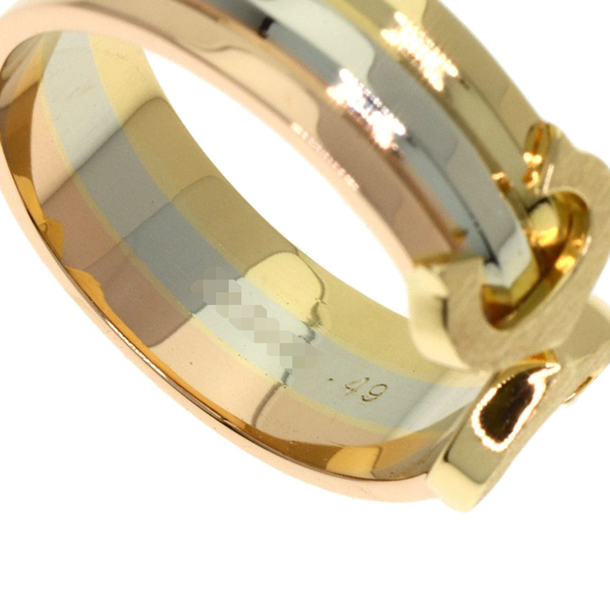 Cartier Yellow Gold (18K) Pink Gold (18K) White Gold (18K) Band Ring (Pre-Owned)
