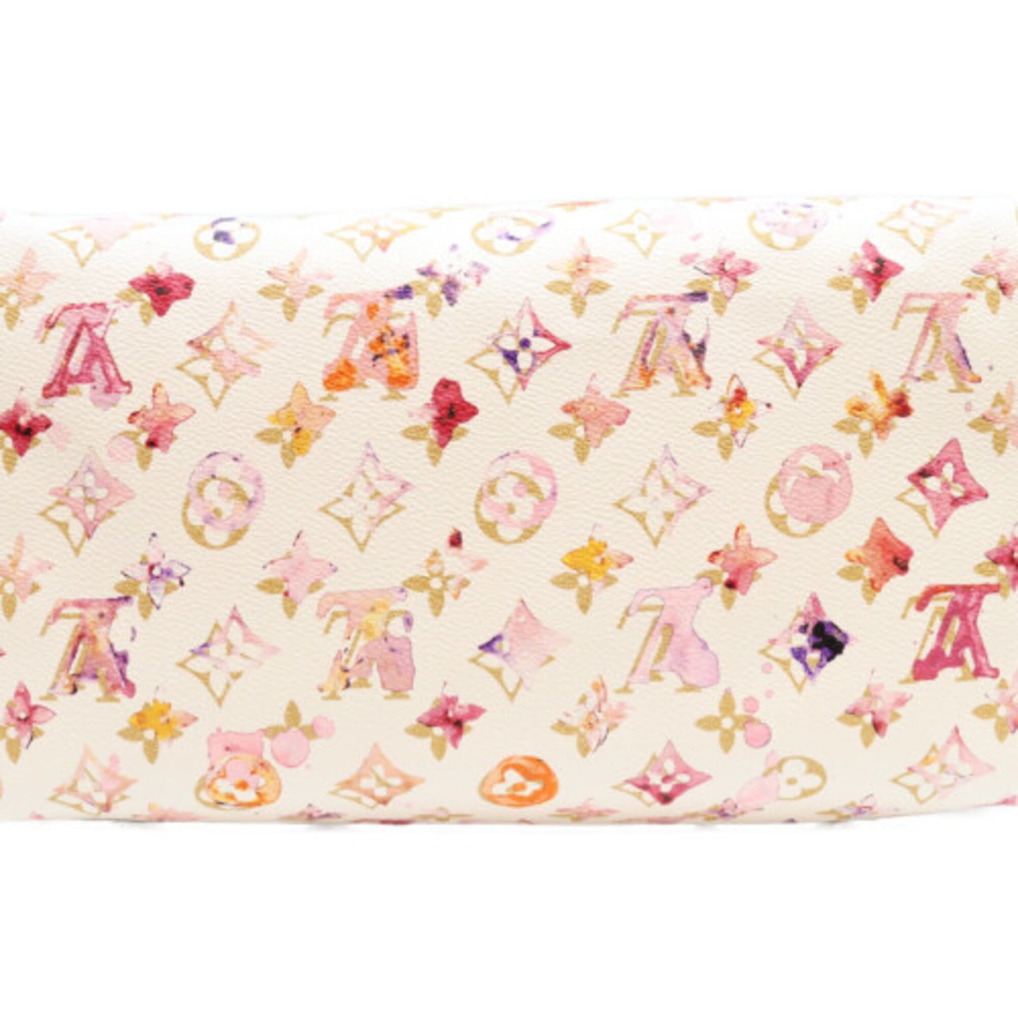 Louis Vuitton Blanc White Monogram Boston Bag (Pre-Owned)