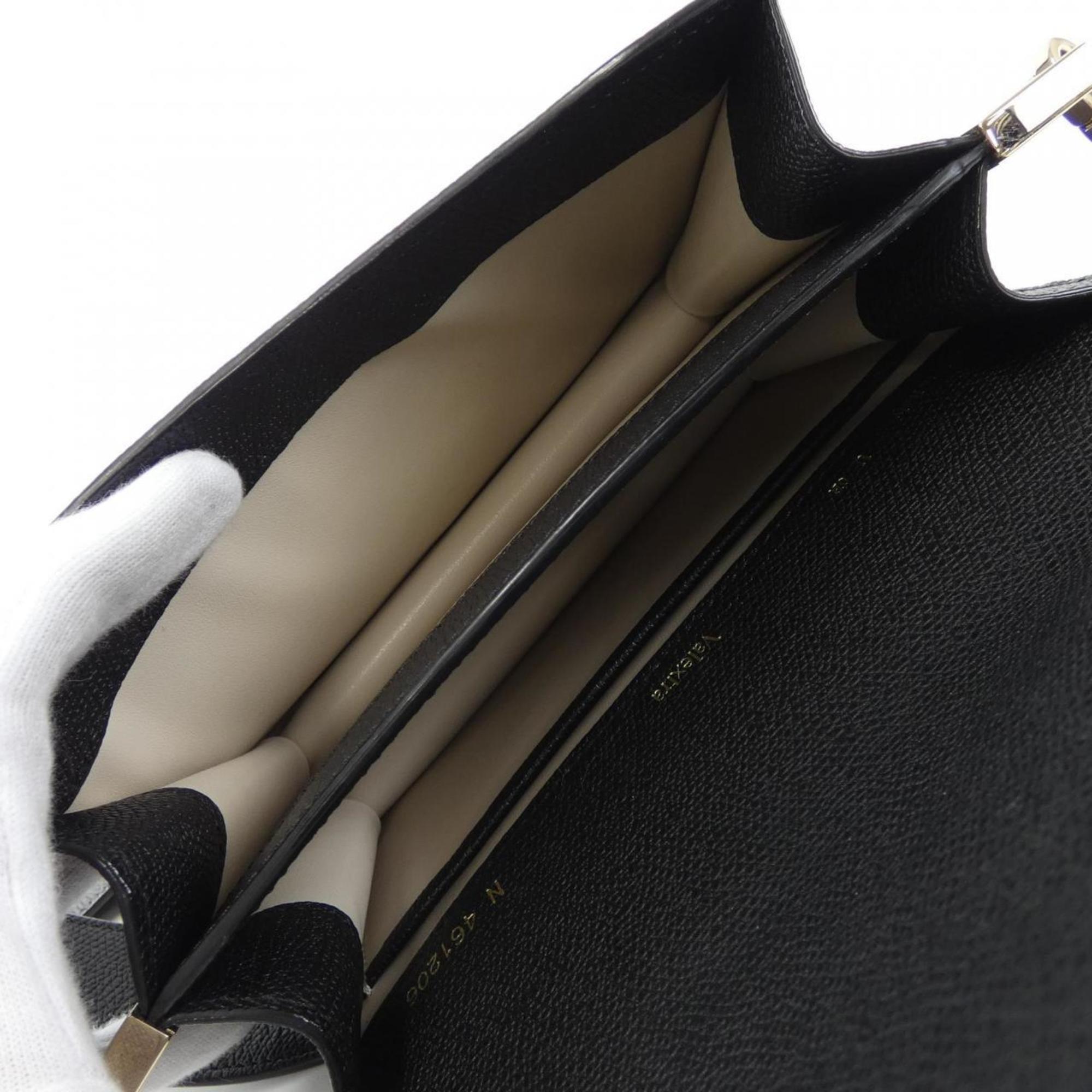 Valextra Black Green Handbag (Pre-Owned)