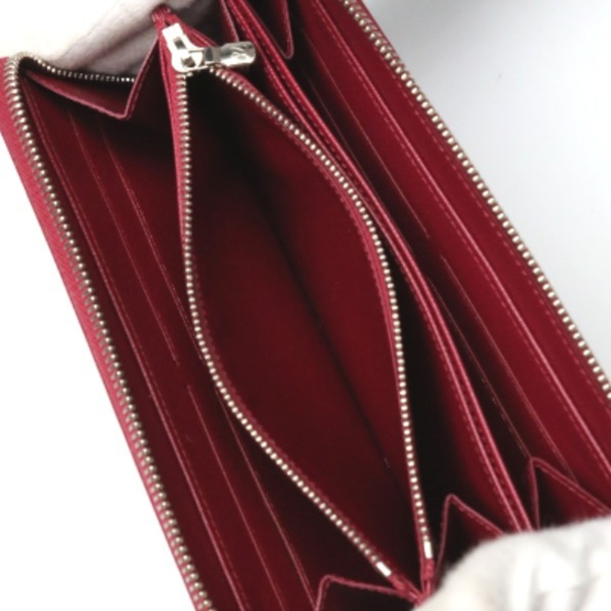 Louis Vuitton Carmine Epi Leather Long Wallet (Bi-Fold) (Pre-Owned)