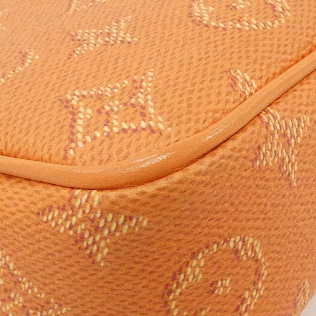 Louis Vuitton Monogram Caramel Coated Canvas Shoulder Bag (Pre-Owned)