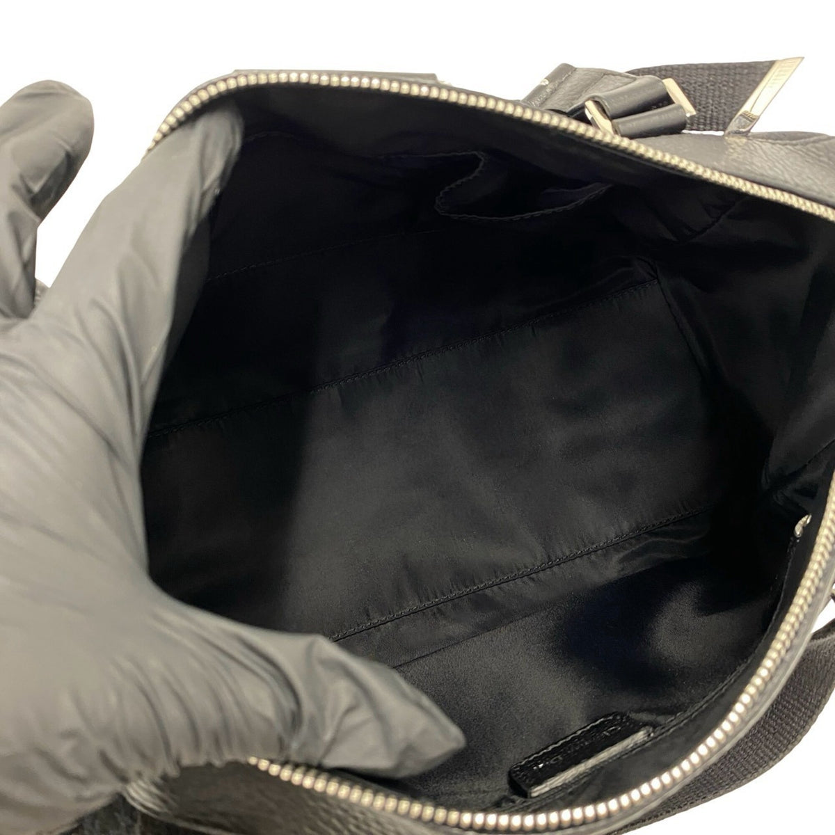 Christian Dior Black Canvas Leather Handbag (Pre-Owned)