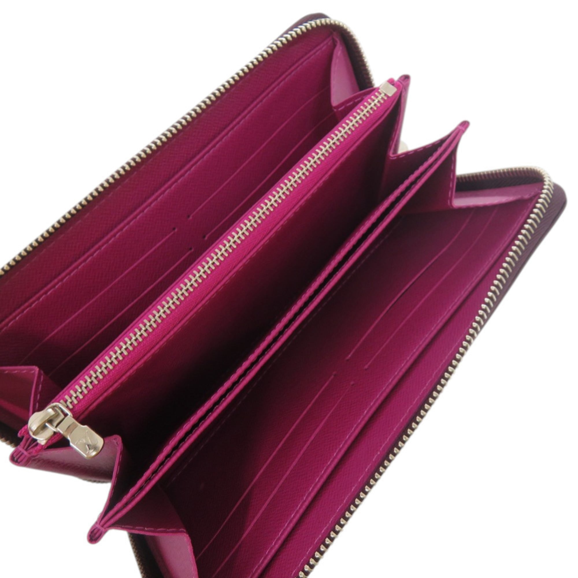 Louis Vuitton Purple Epi Leather Long Wallet (Bi-Fold) (Pre-Owned)