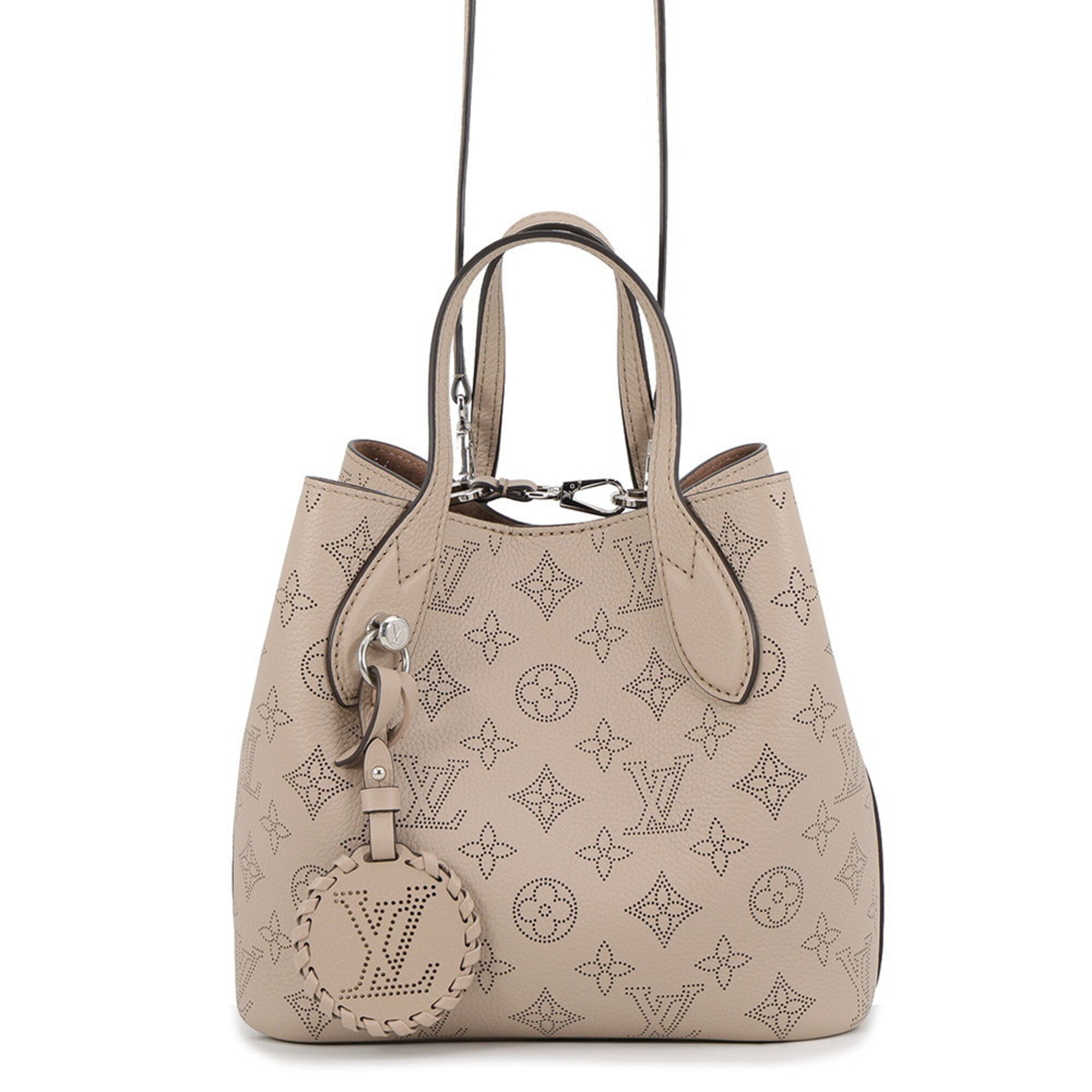 Louis Vuitton Monogram Blossom Mahina Leather Handbag Shoulder Bag (Pre-Owned)