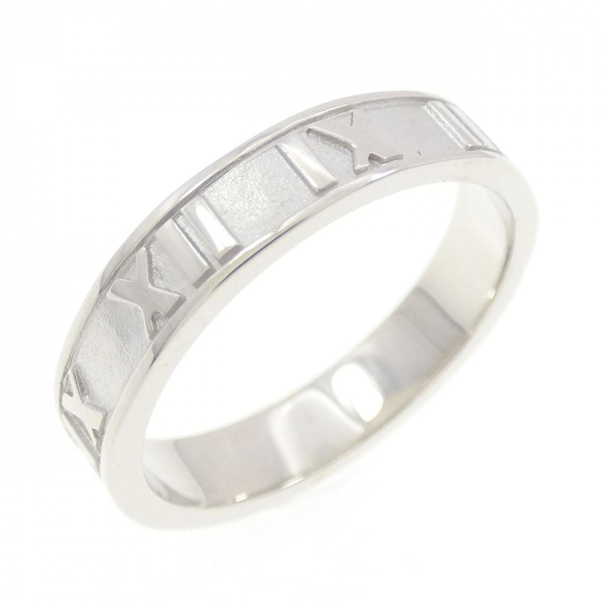 Tiffany White Gold (18K) Band Ring (Pre-Owned)