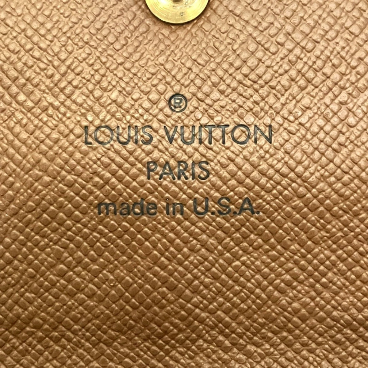 Louis Vuitton Monogram Brown Monogram Long Wallet (Bi-Fold) (Pre-Owned)