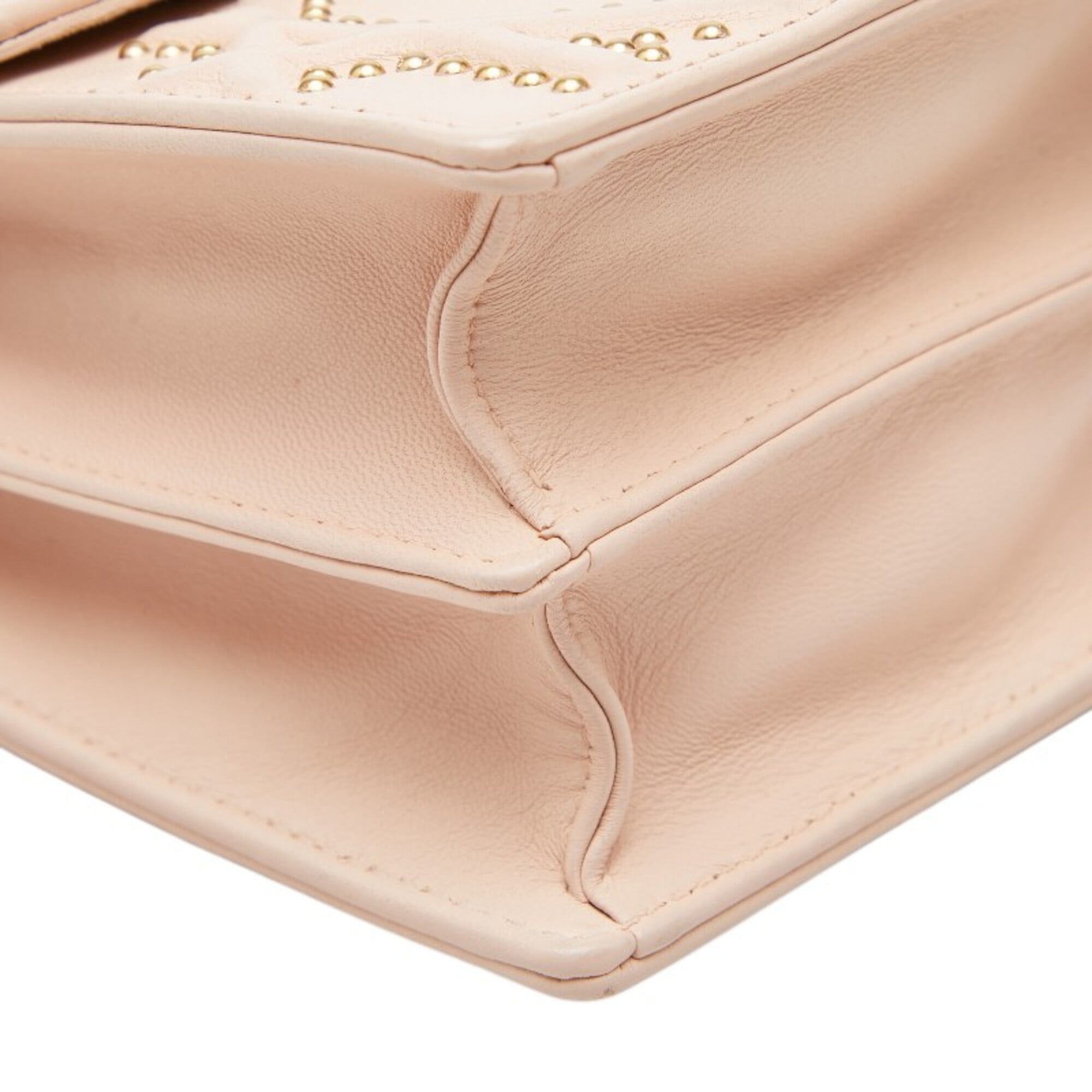 Christian Dior Pink Leather Shoulder Bag (Pre-Owned)