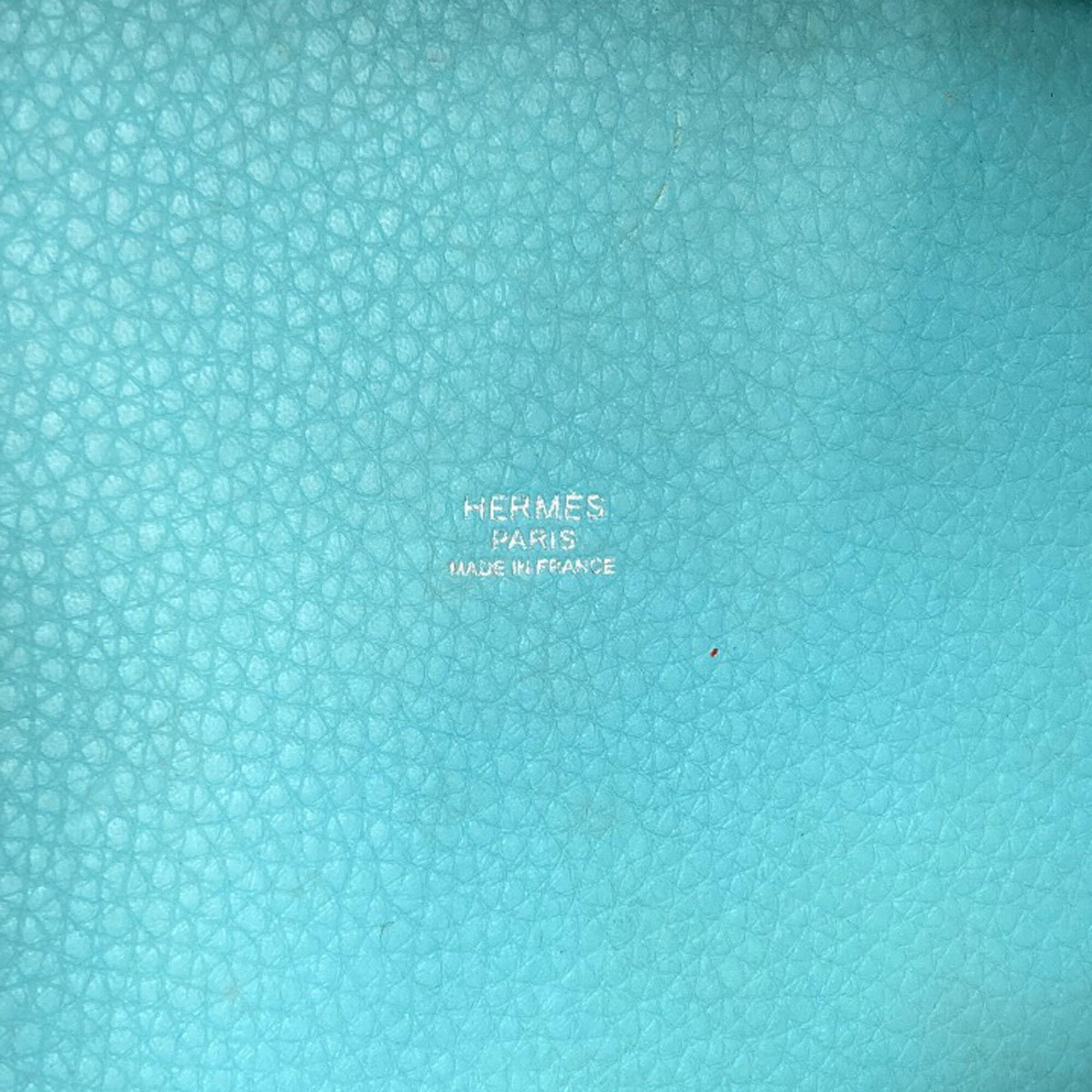 Hermes Blue Atoll Handbag (Pre-Owned)